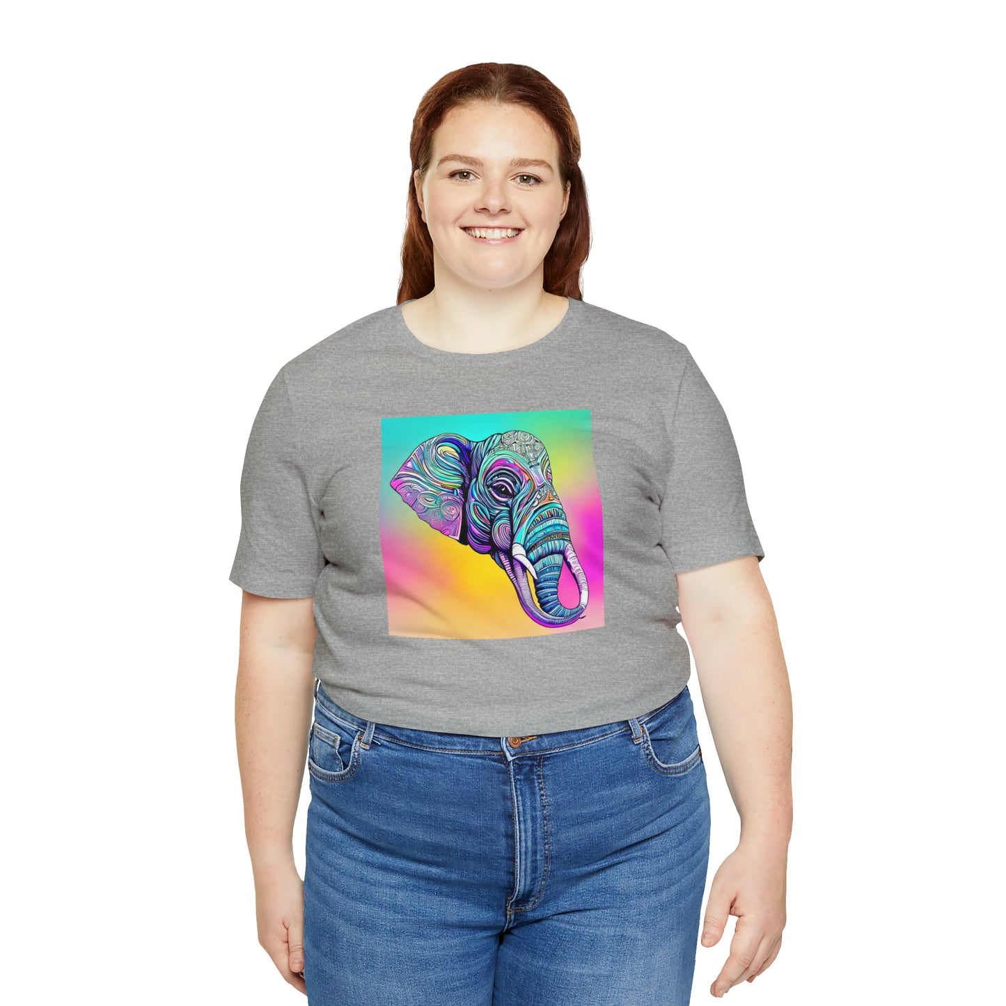 Hypnotic Elephant Head Tee