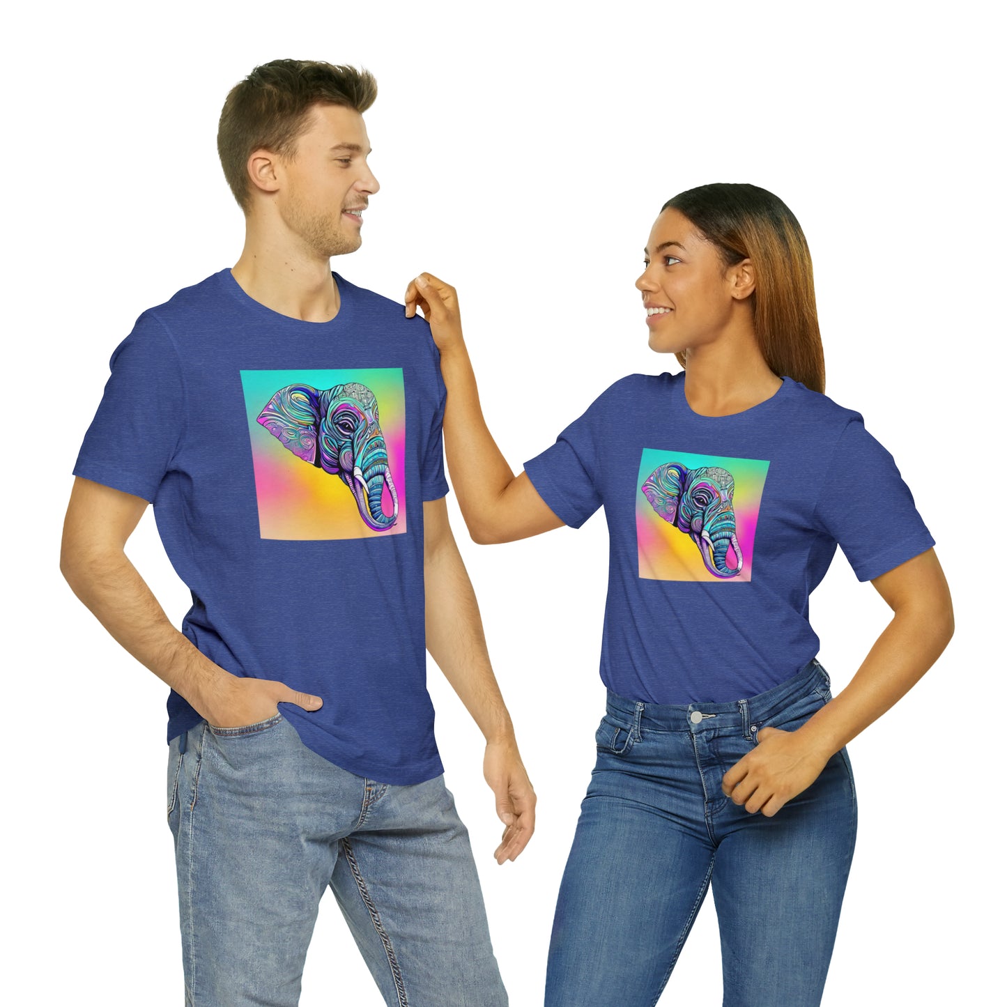 Hypnotic Elephant Head Tee