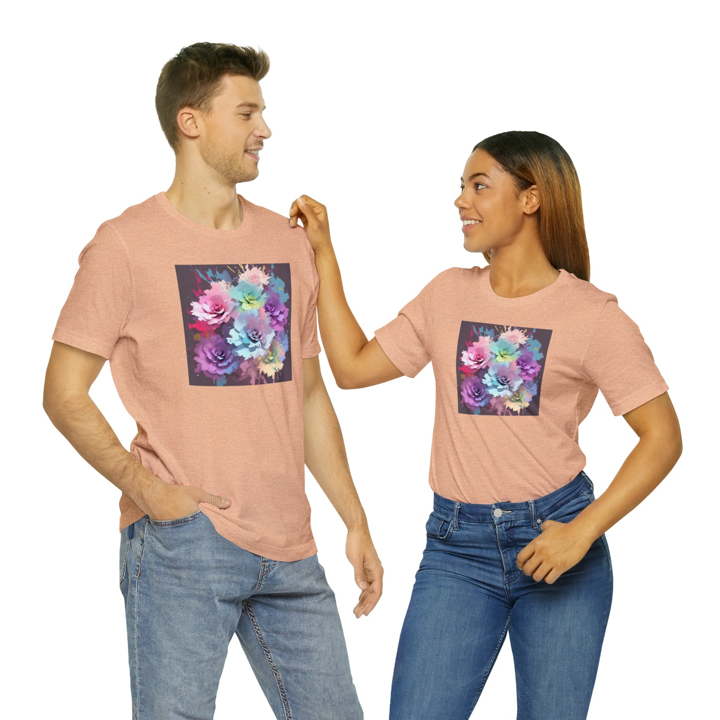Watercolor Flowers Tee