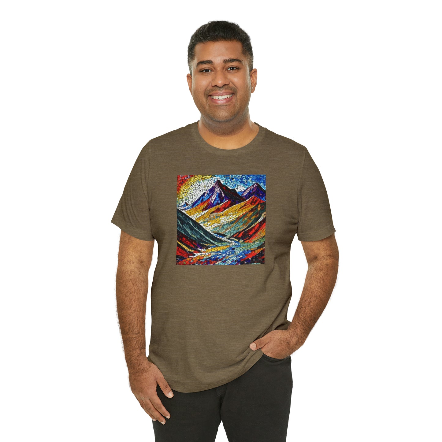 Mosaic Mountains Tee