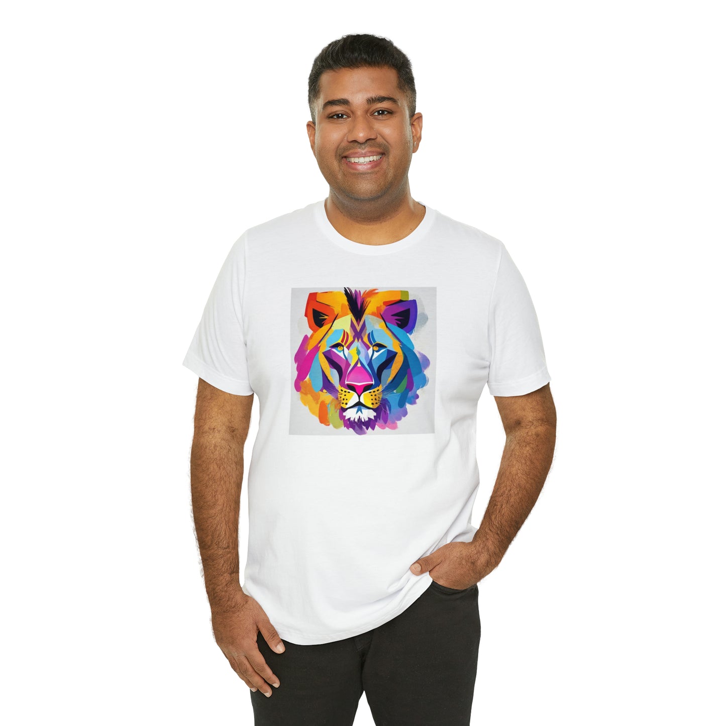 Lion Color Block Tee