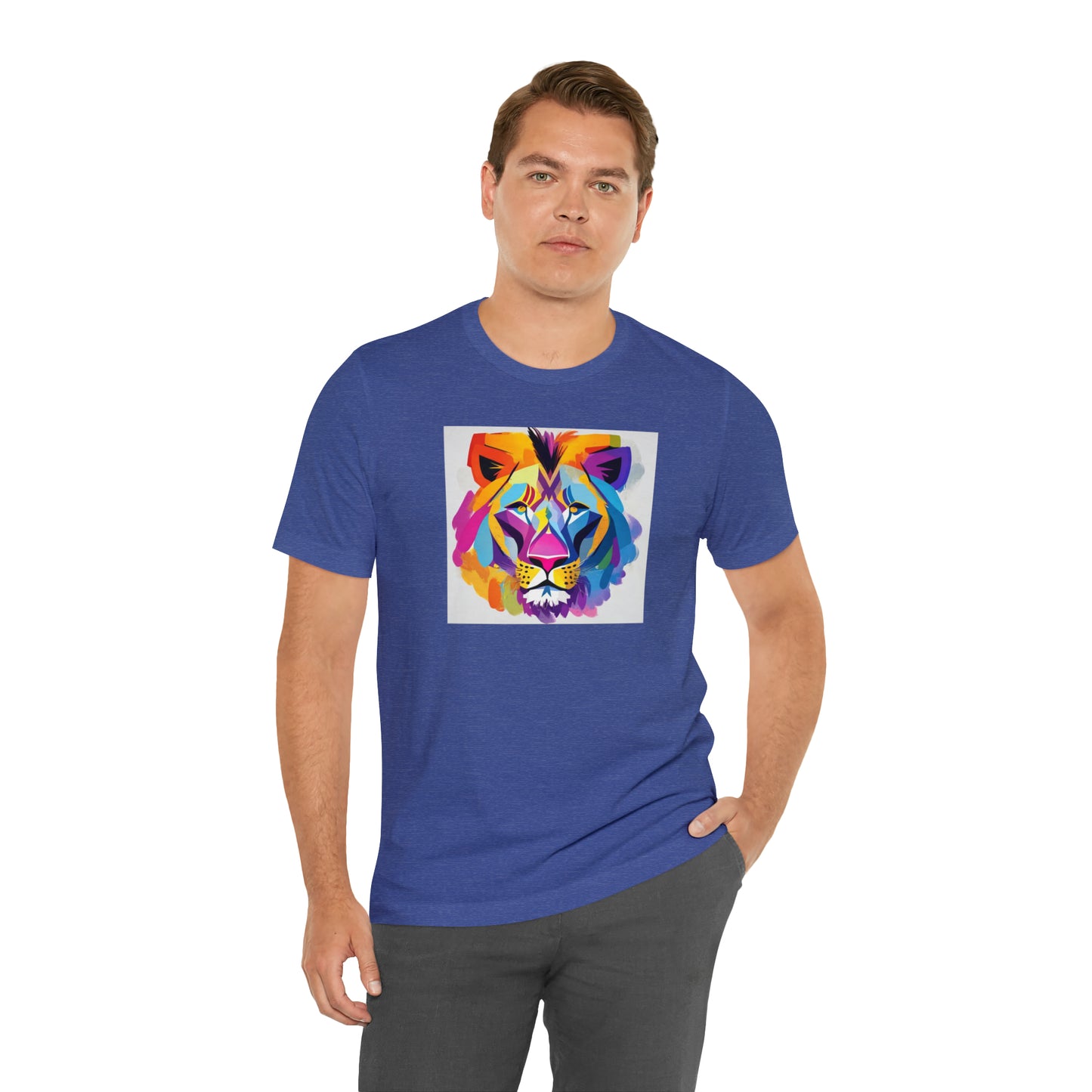 Lion Color Block Tee