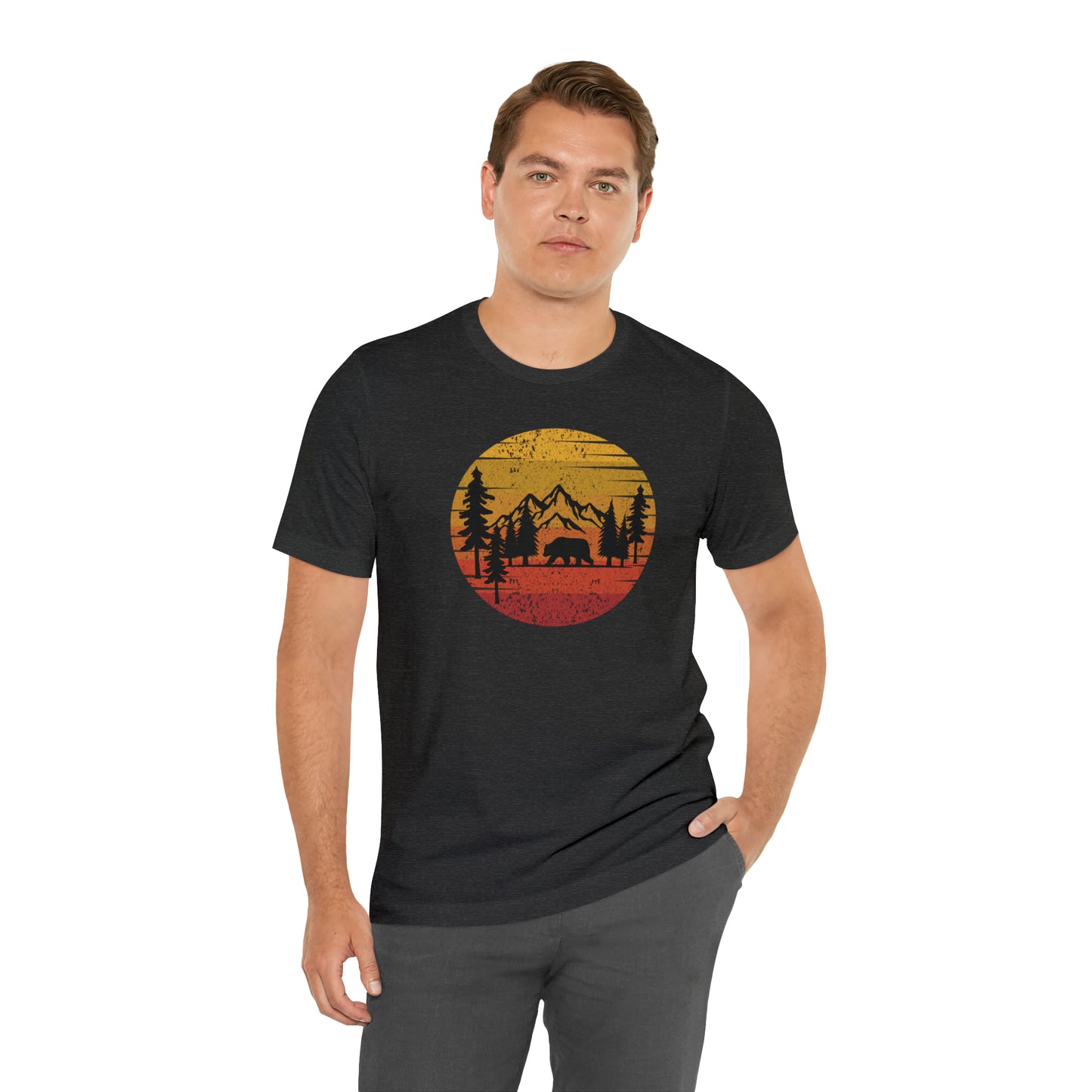 Sunset Bear Tee