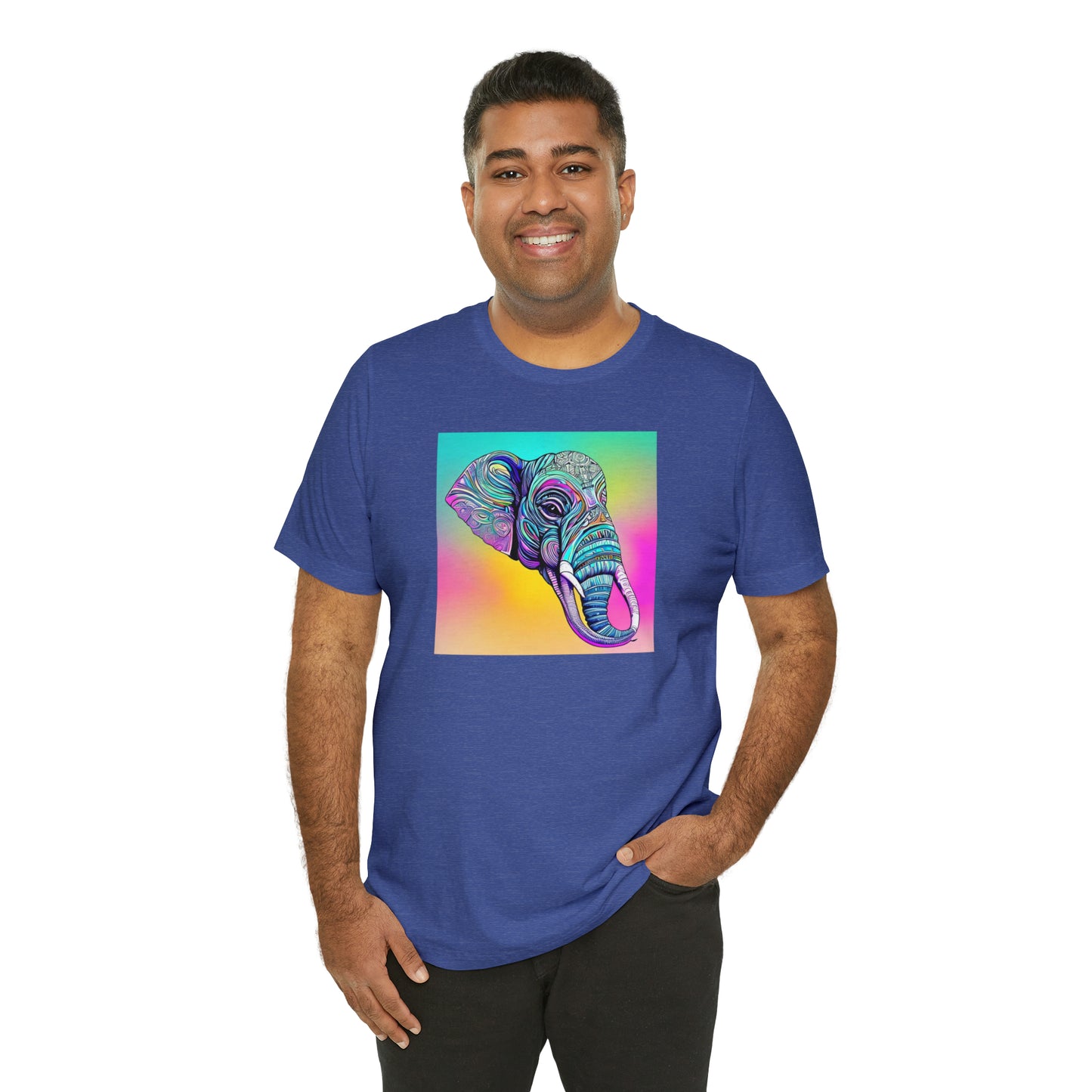 Hypnotic Elephant Head Tee