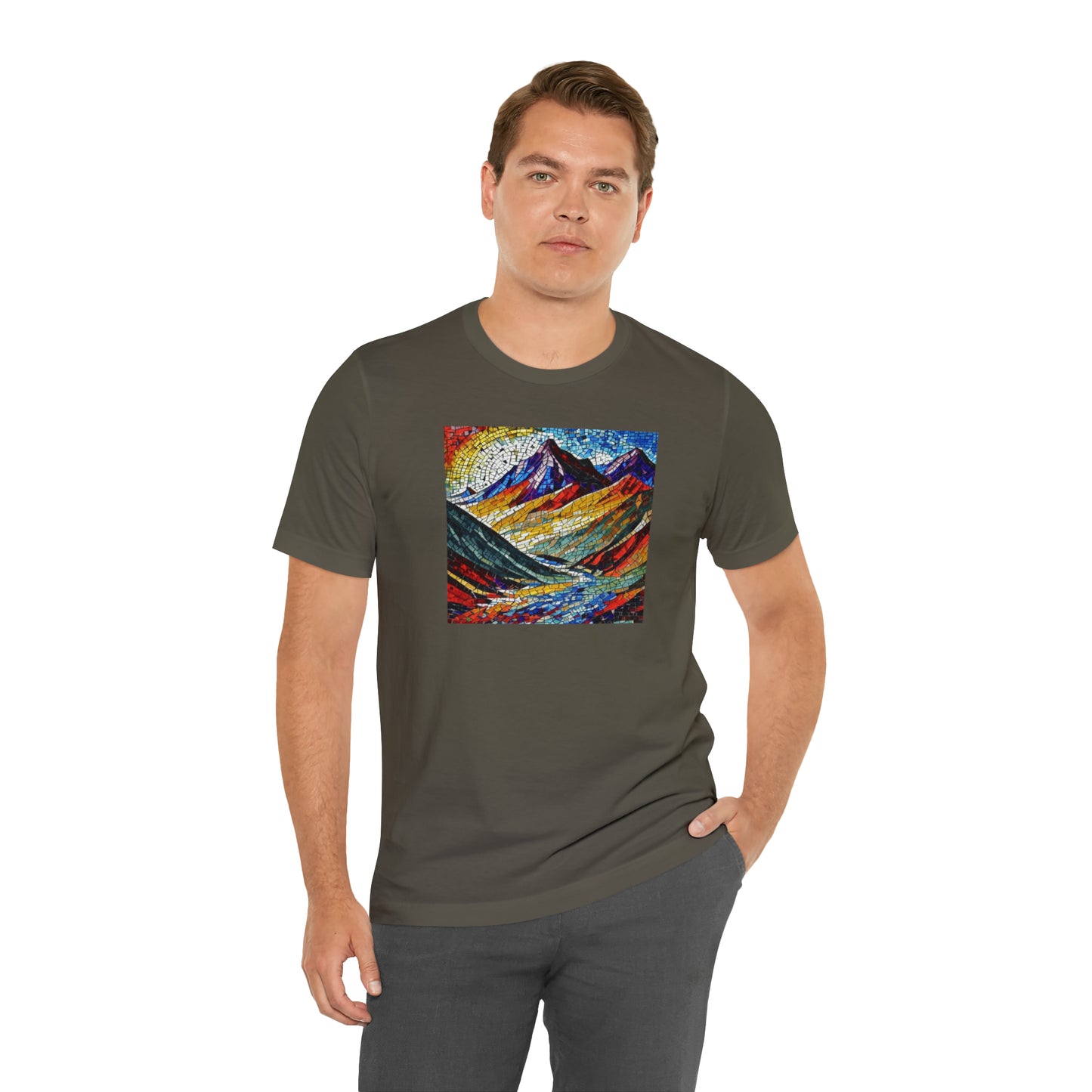 Mosaic Mountains Tee