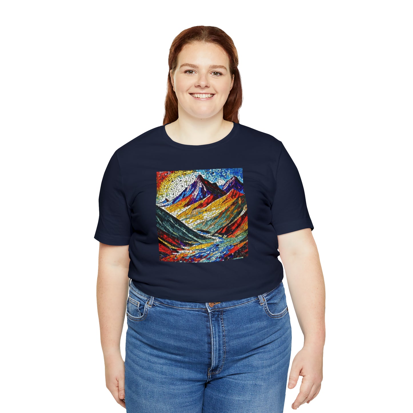 Mosaic Mountains Tee