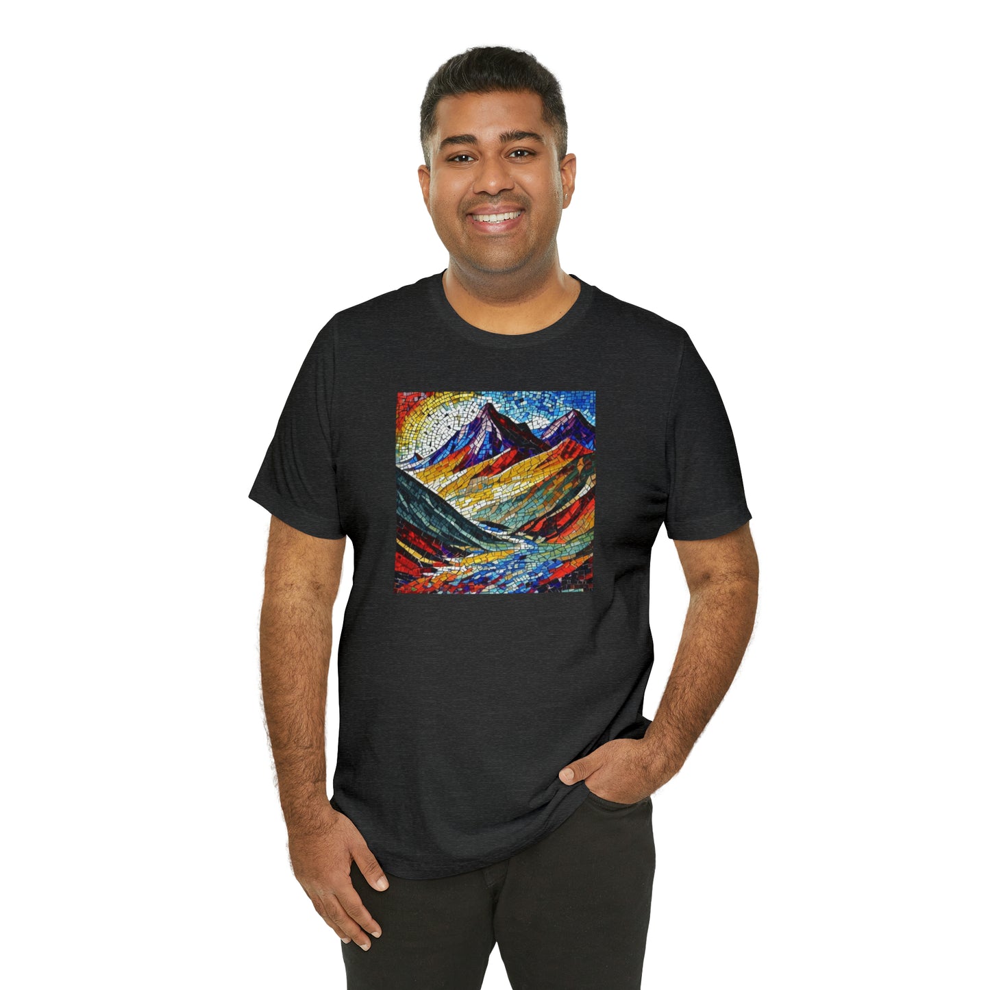 Mosaic Mountains Tee