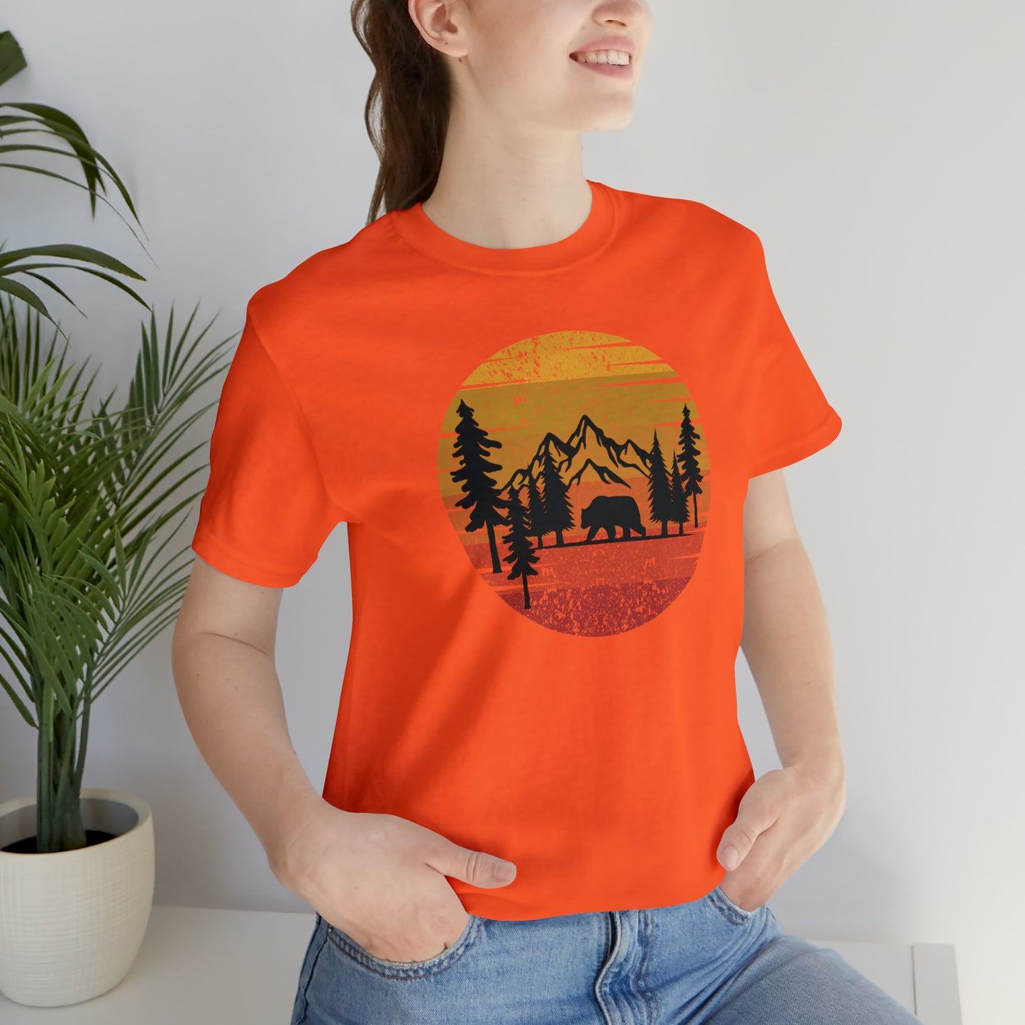 Sunset Bear Tee