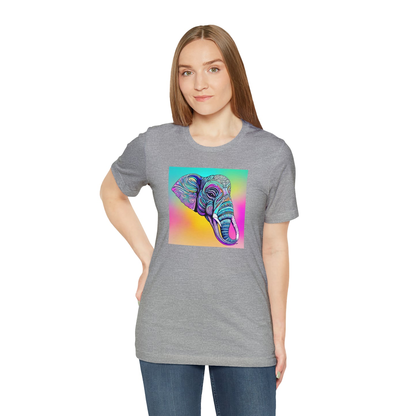 Hypnotic Elephant Head Tee