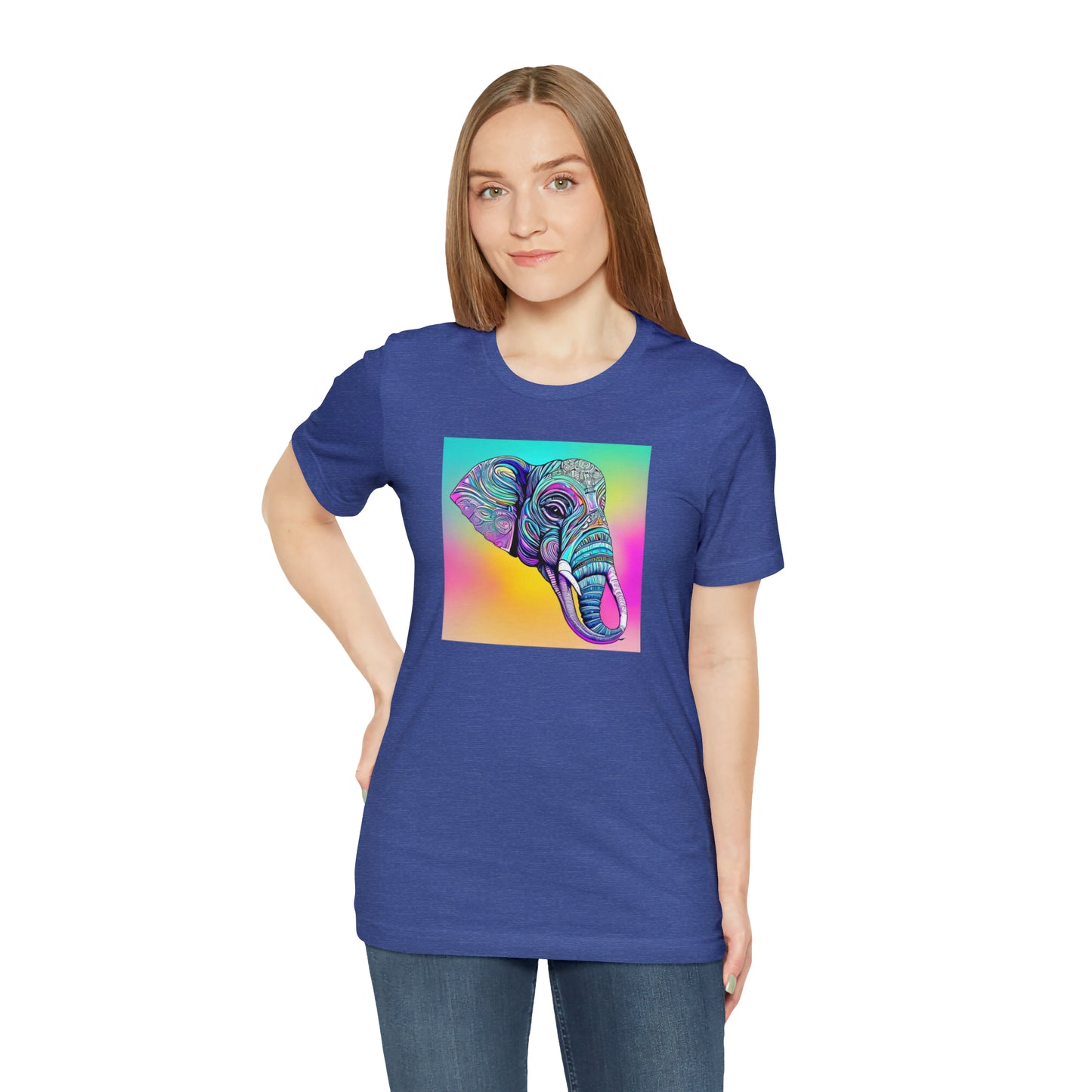 Hypnotic Elephant Head Tee