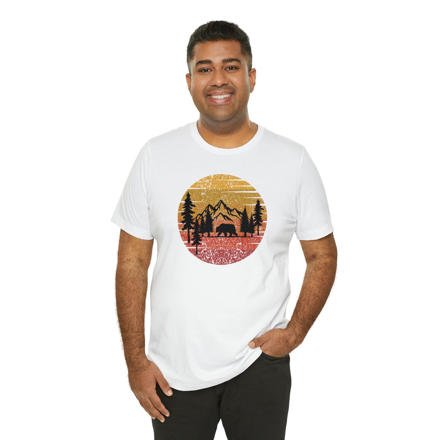 Sunset Bear Tee