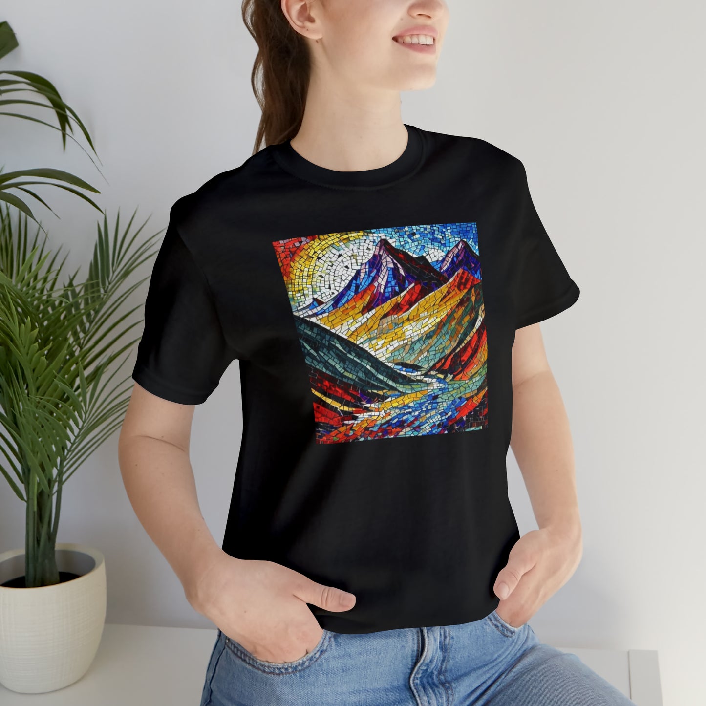 Mosaic Mountains Tee