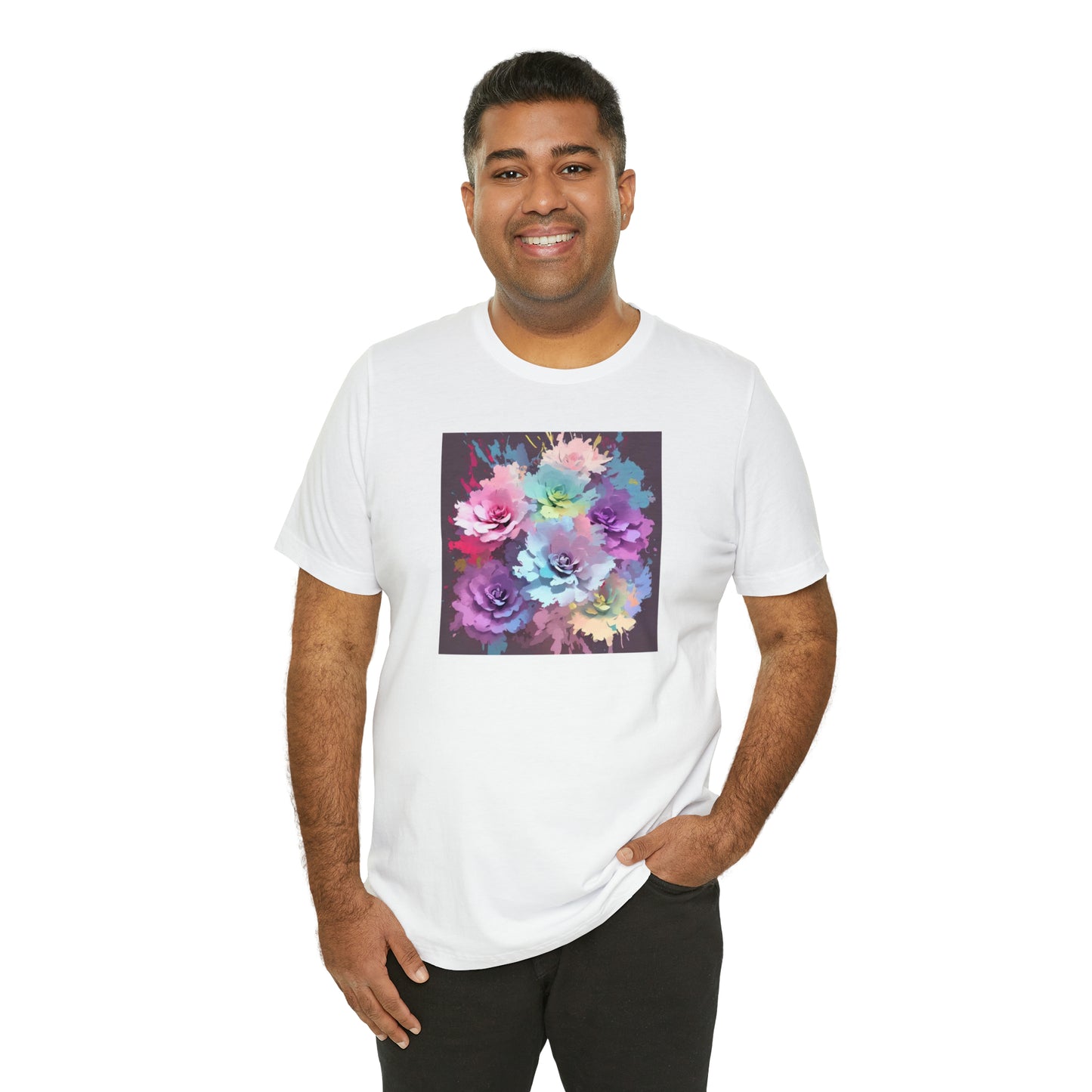 Watercolor Flowers Tee