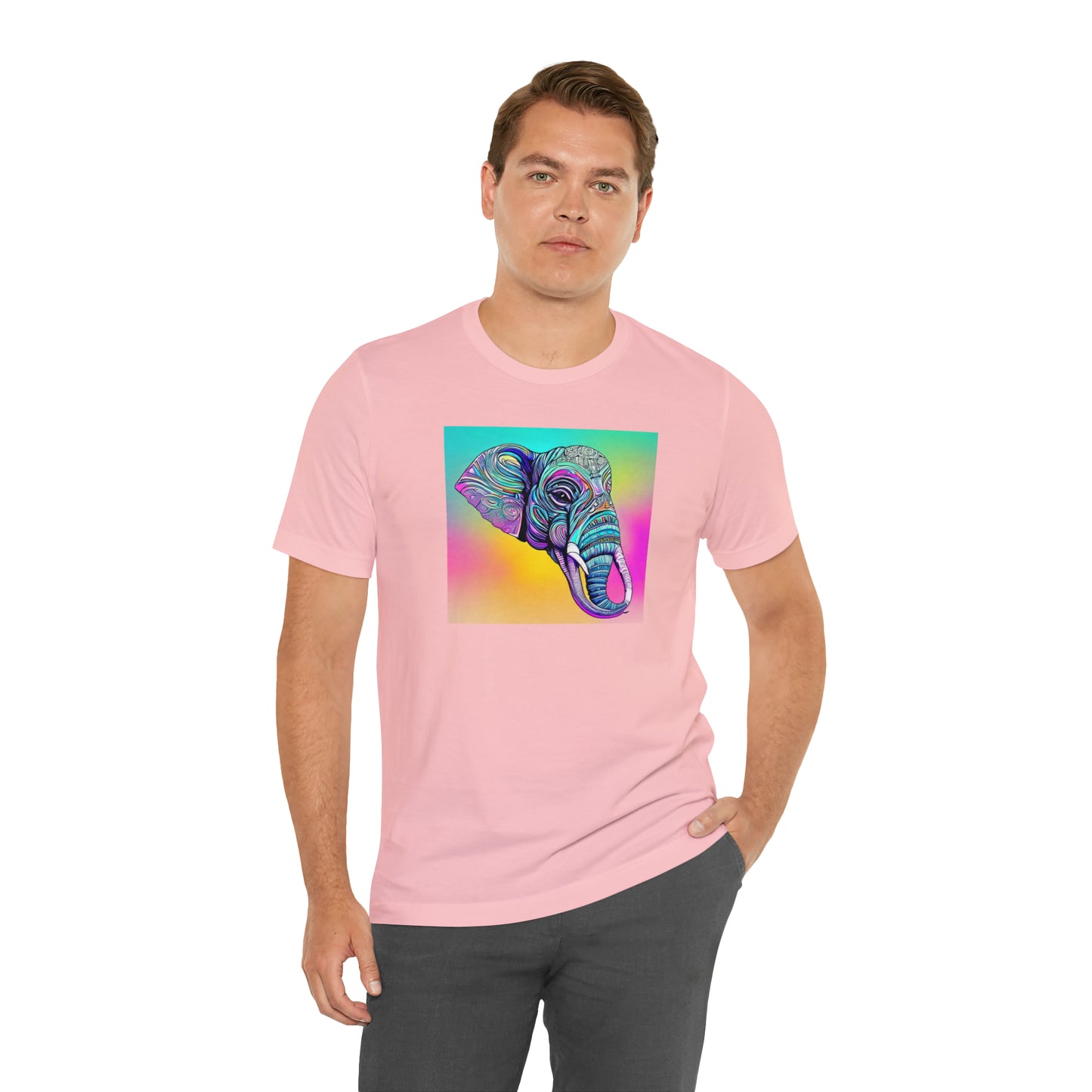 Hypnotic Elephant Head Tee