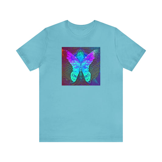 Neon Butterfly Hologram Tee