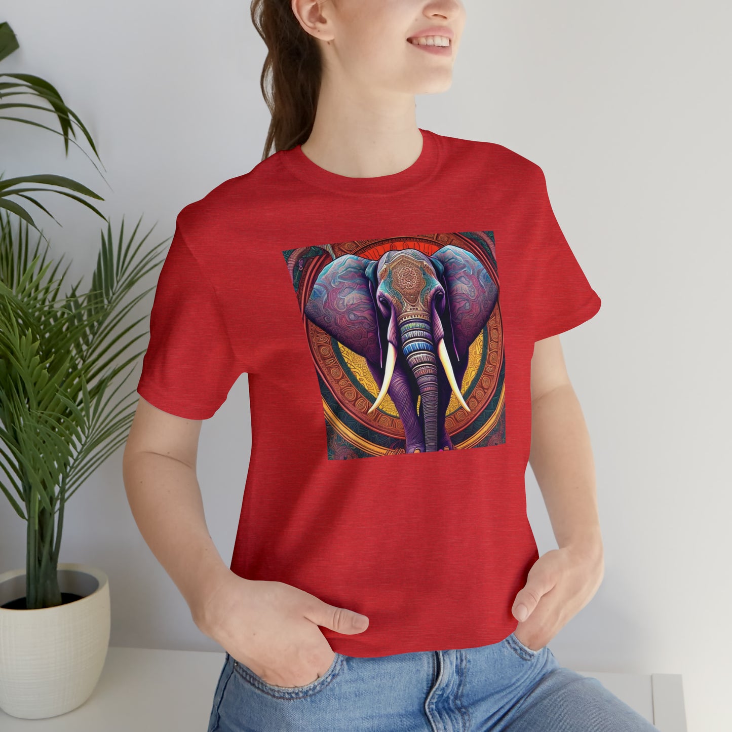 Mandala Elephant Tee