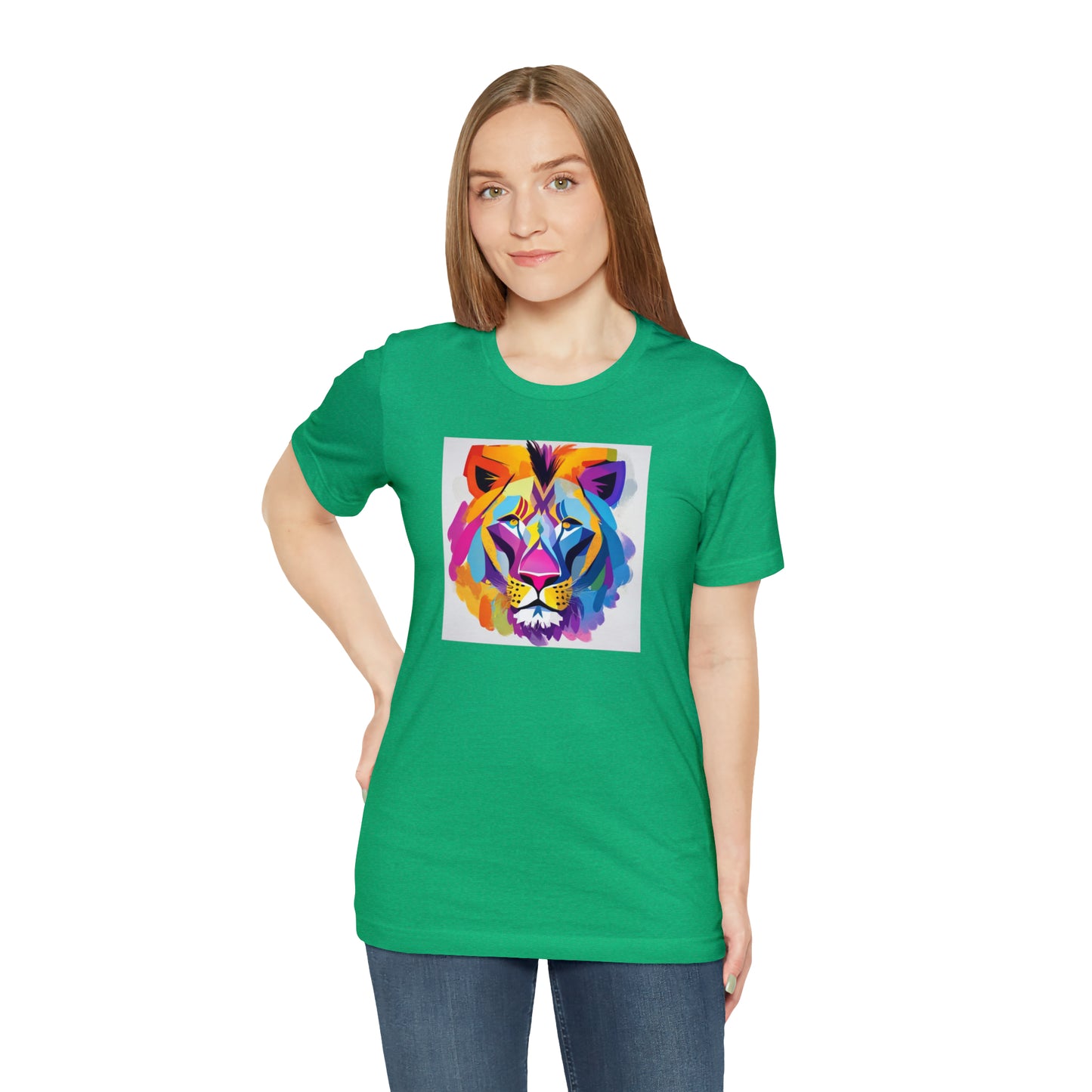 Lion Color Block Tee