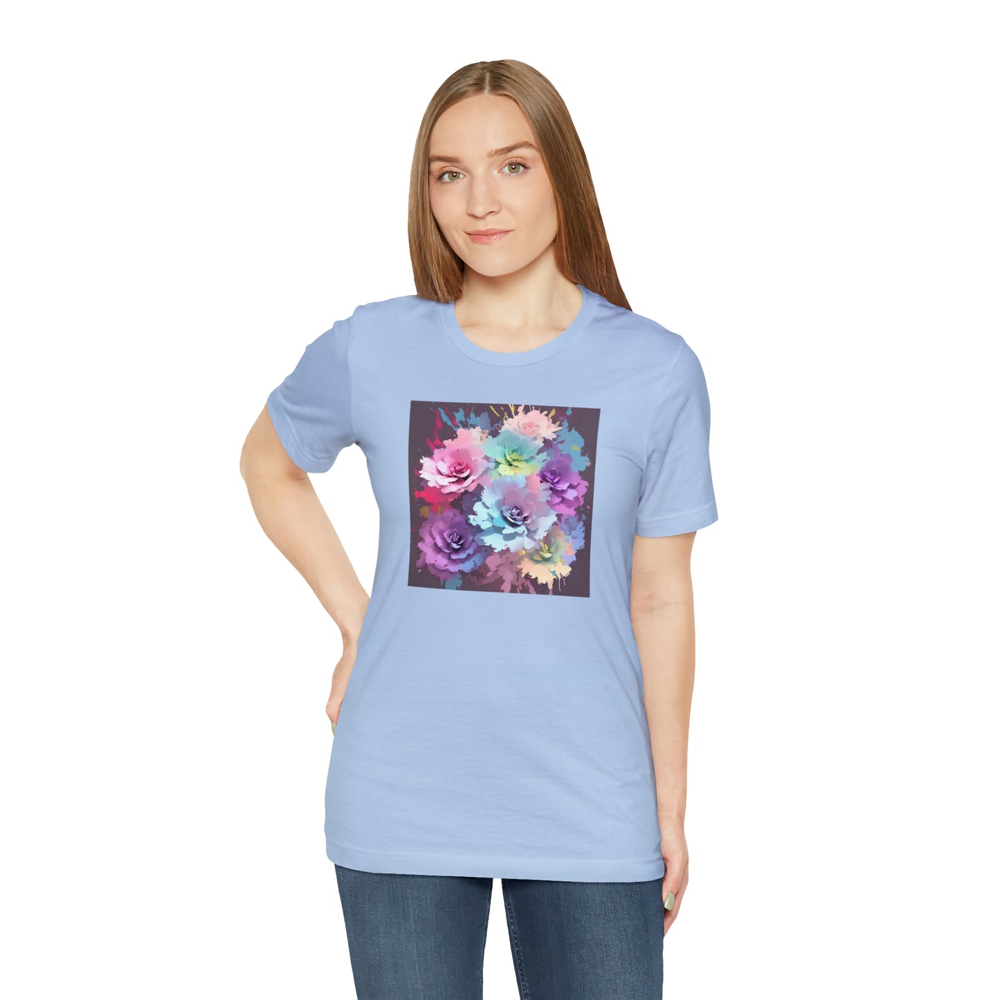 Watercolor Flowers Tee
