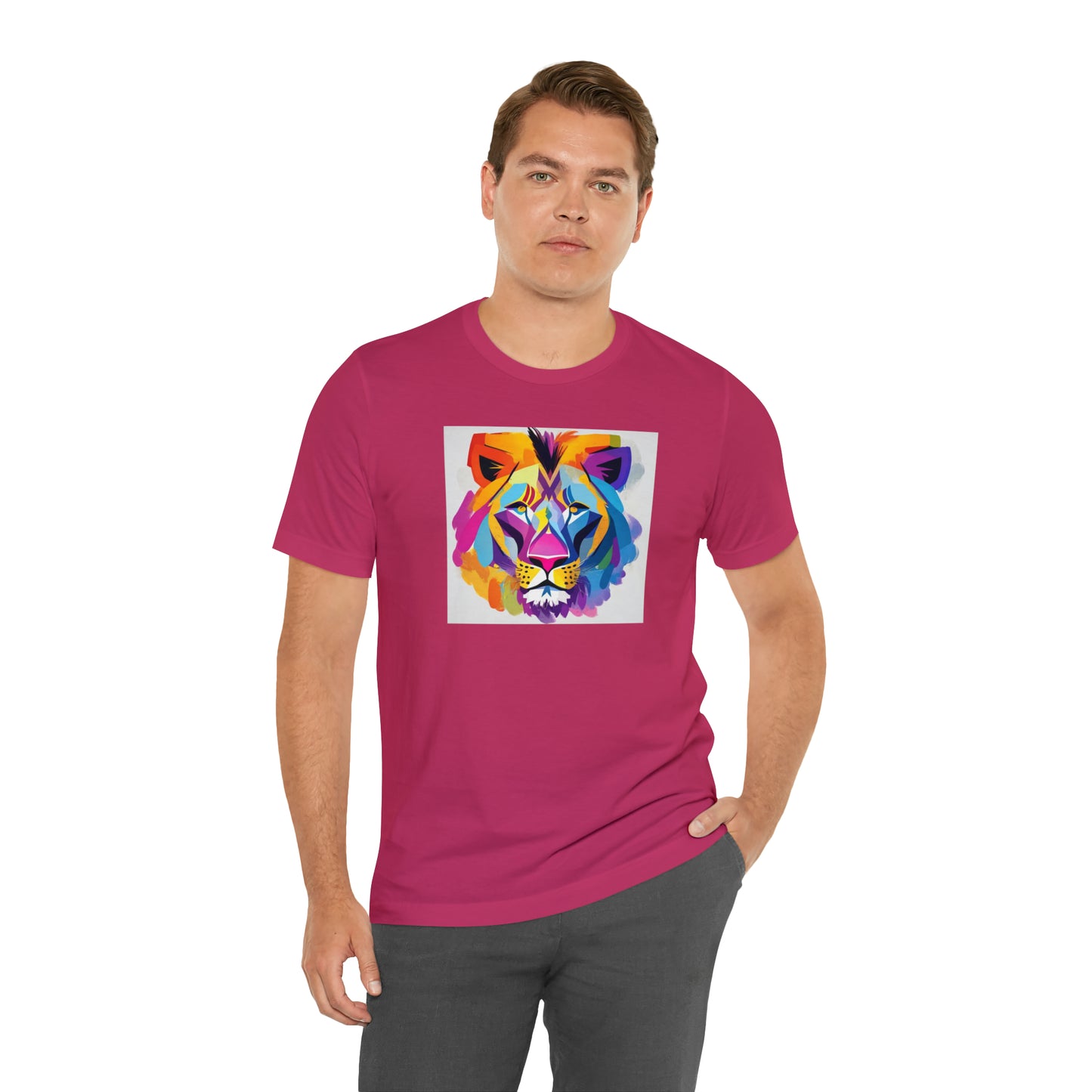 Lion Color Block Tee