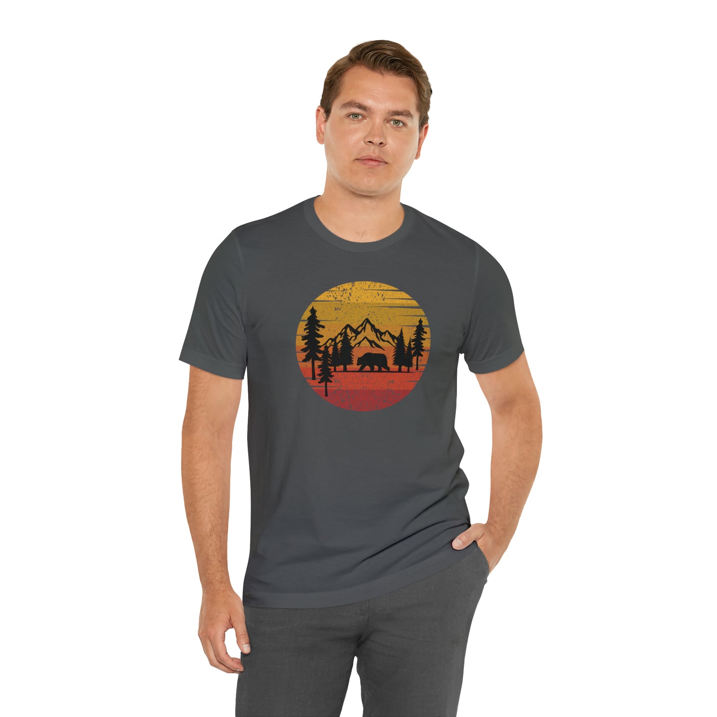 Sunset Bear Tee