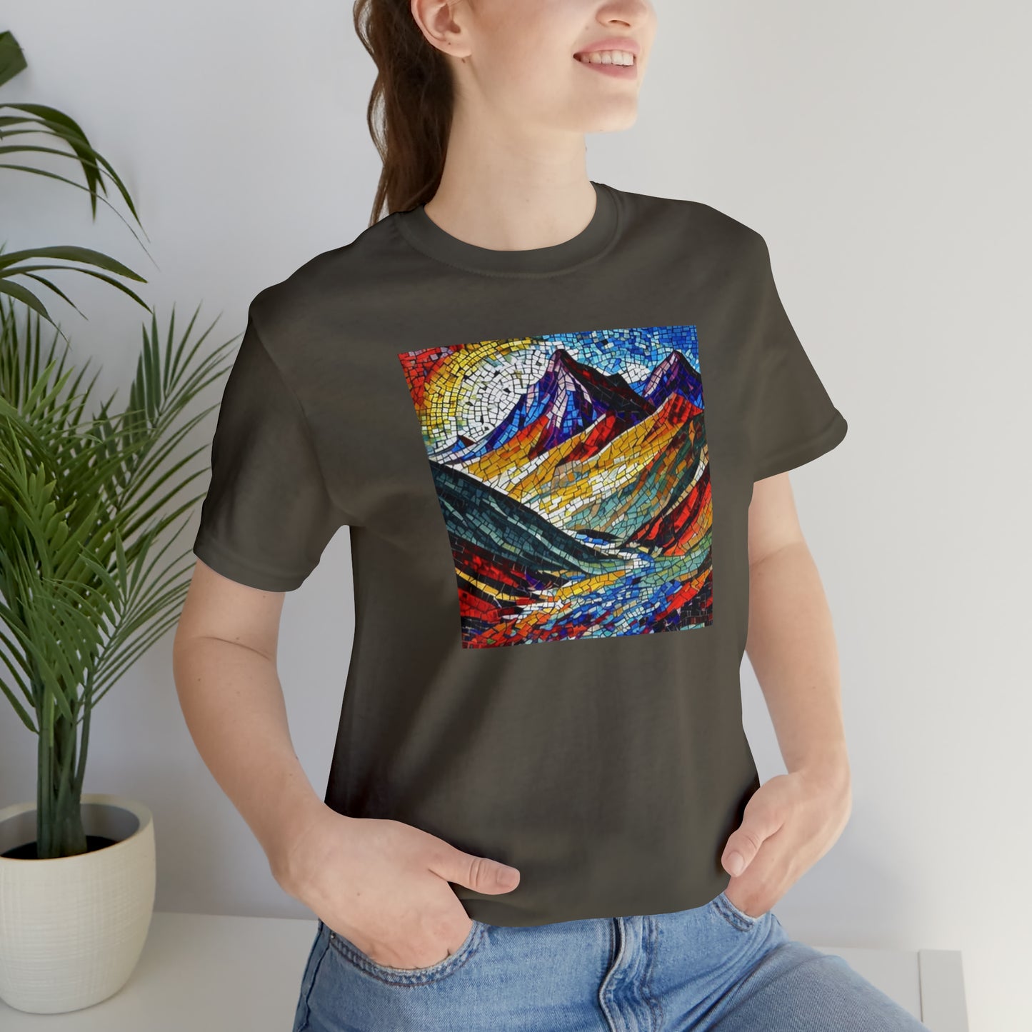 Mosaic Mountains Tee