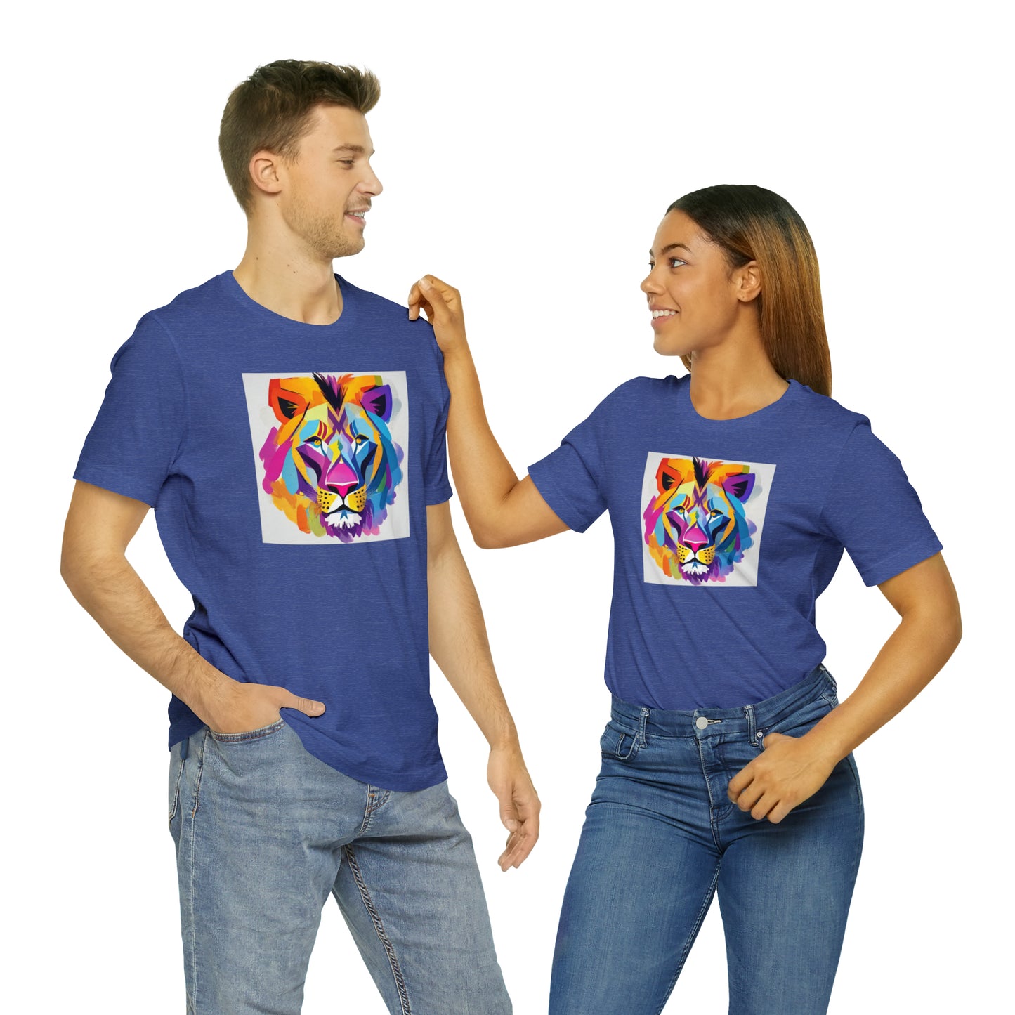 Lion Color Block Tee