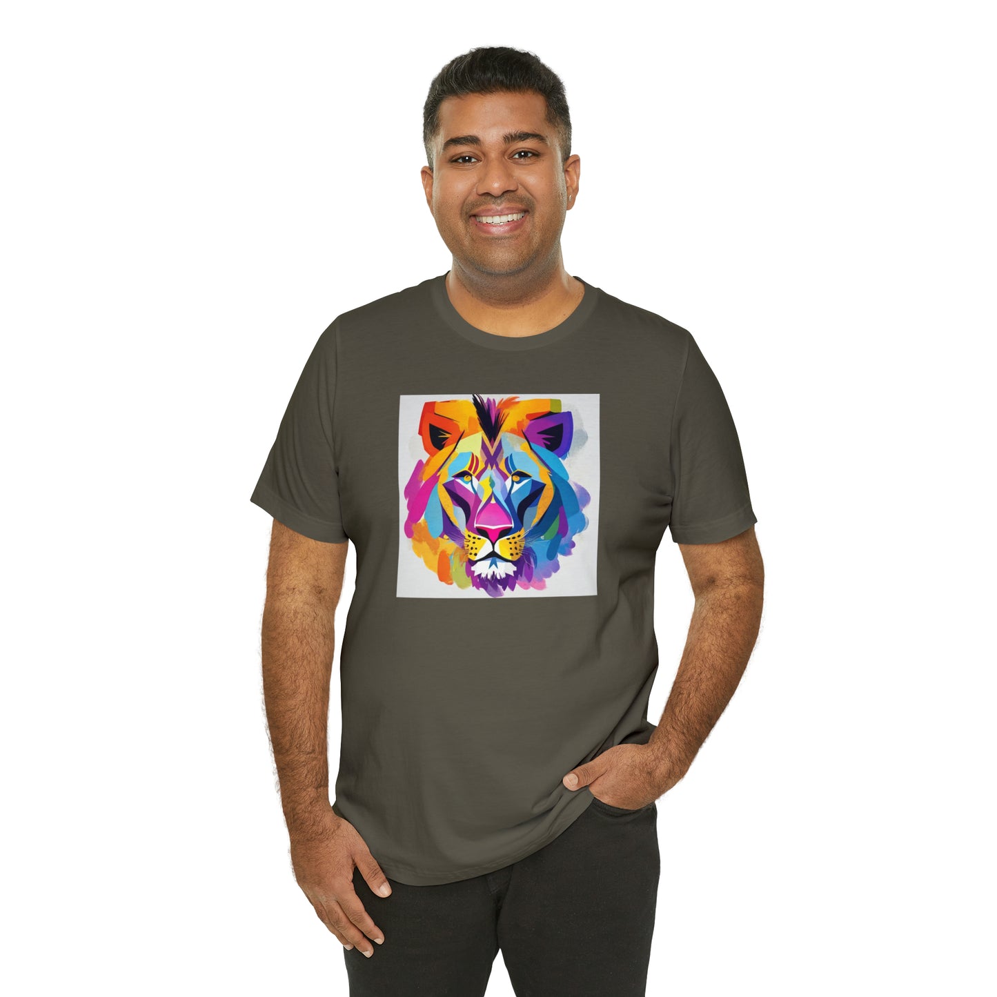Lion Color Block Tee