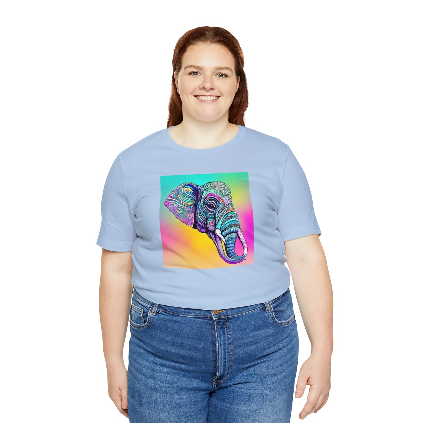 Hypnotic Elephant Head Tee