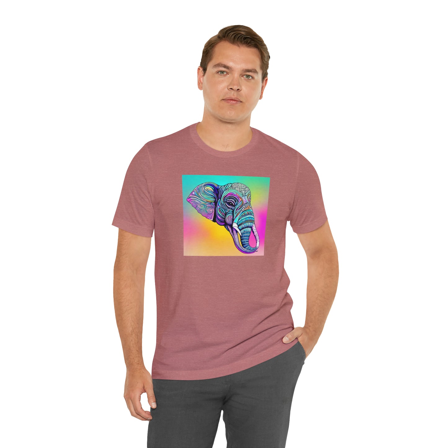 Hypnotic Elephant Head Tee
