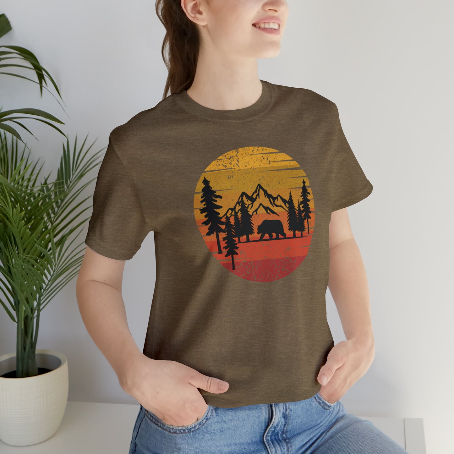 Sunset Bear Tee