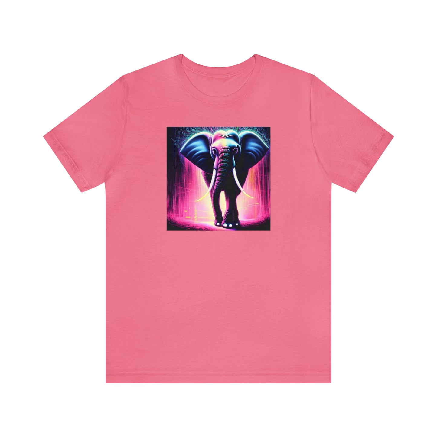 Pink Rain Elephant Tee