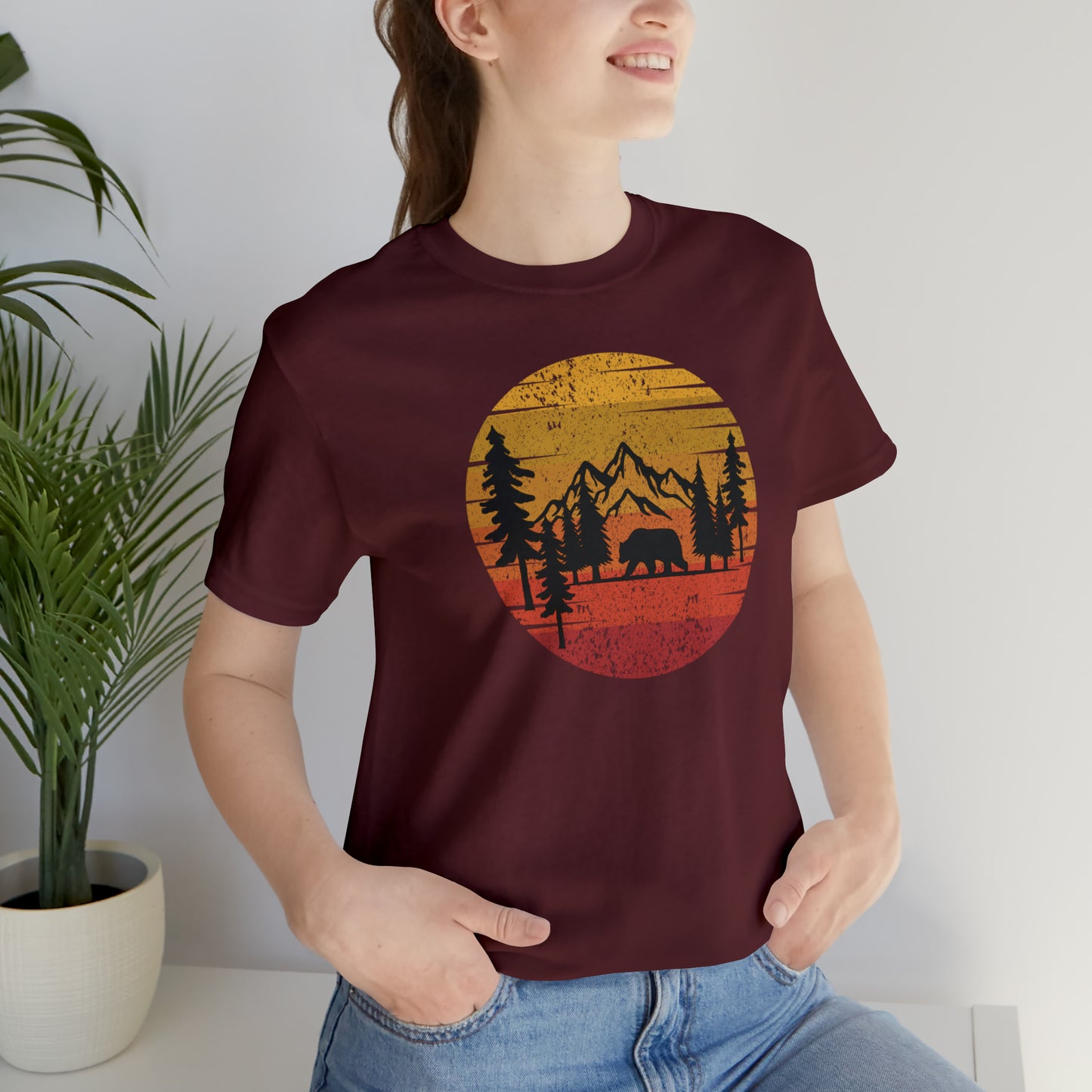 Sunset Bear Tee
