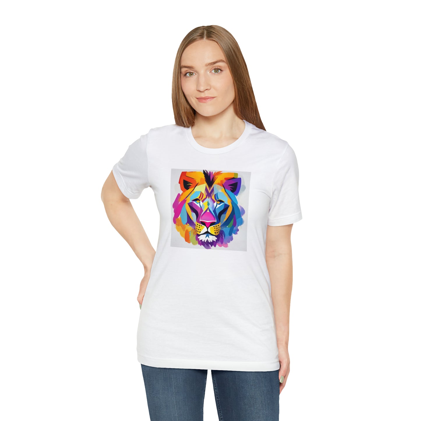 Lion Color Block Tee