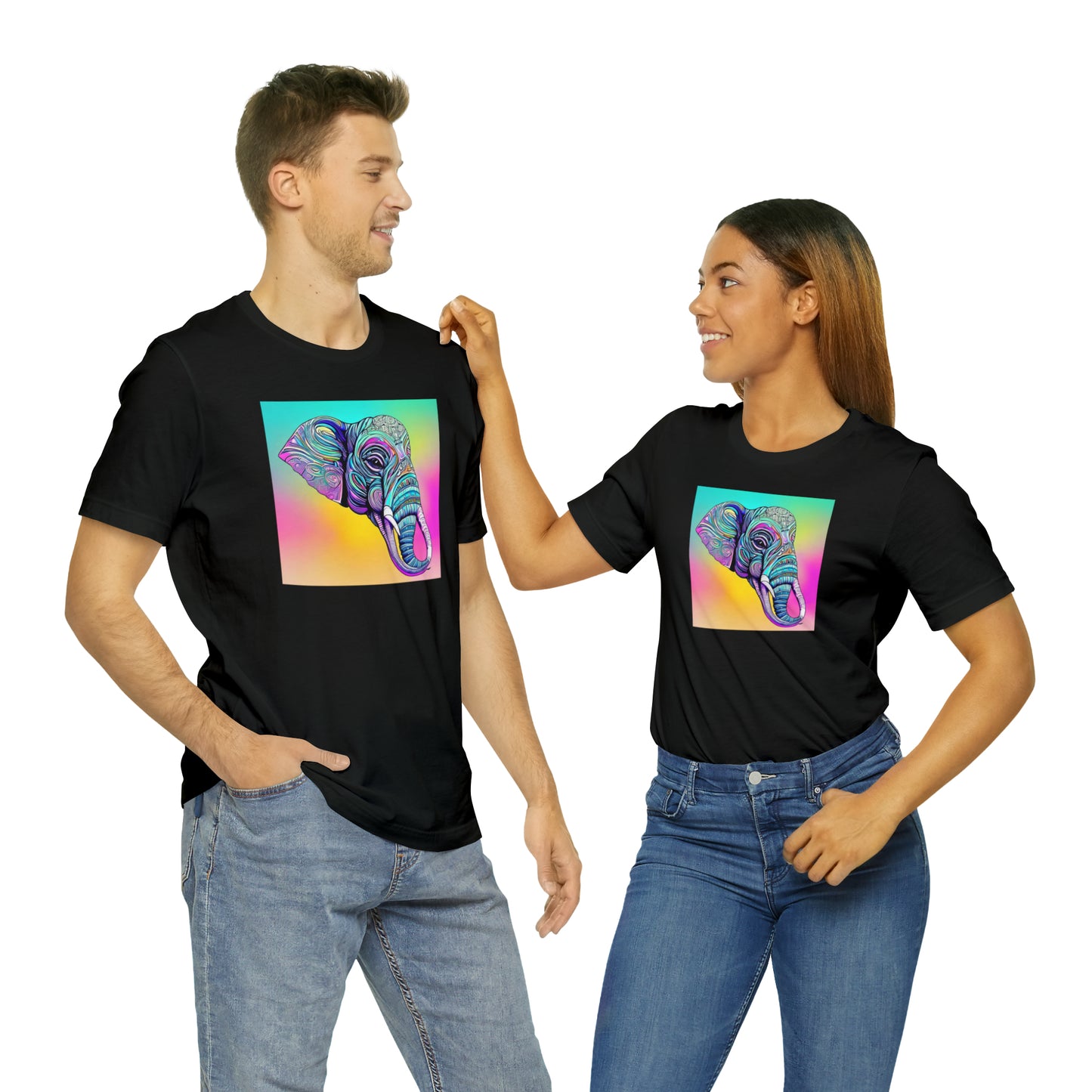 Hypnotic Elephant Head Tee