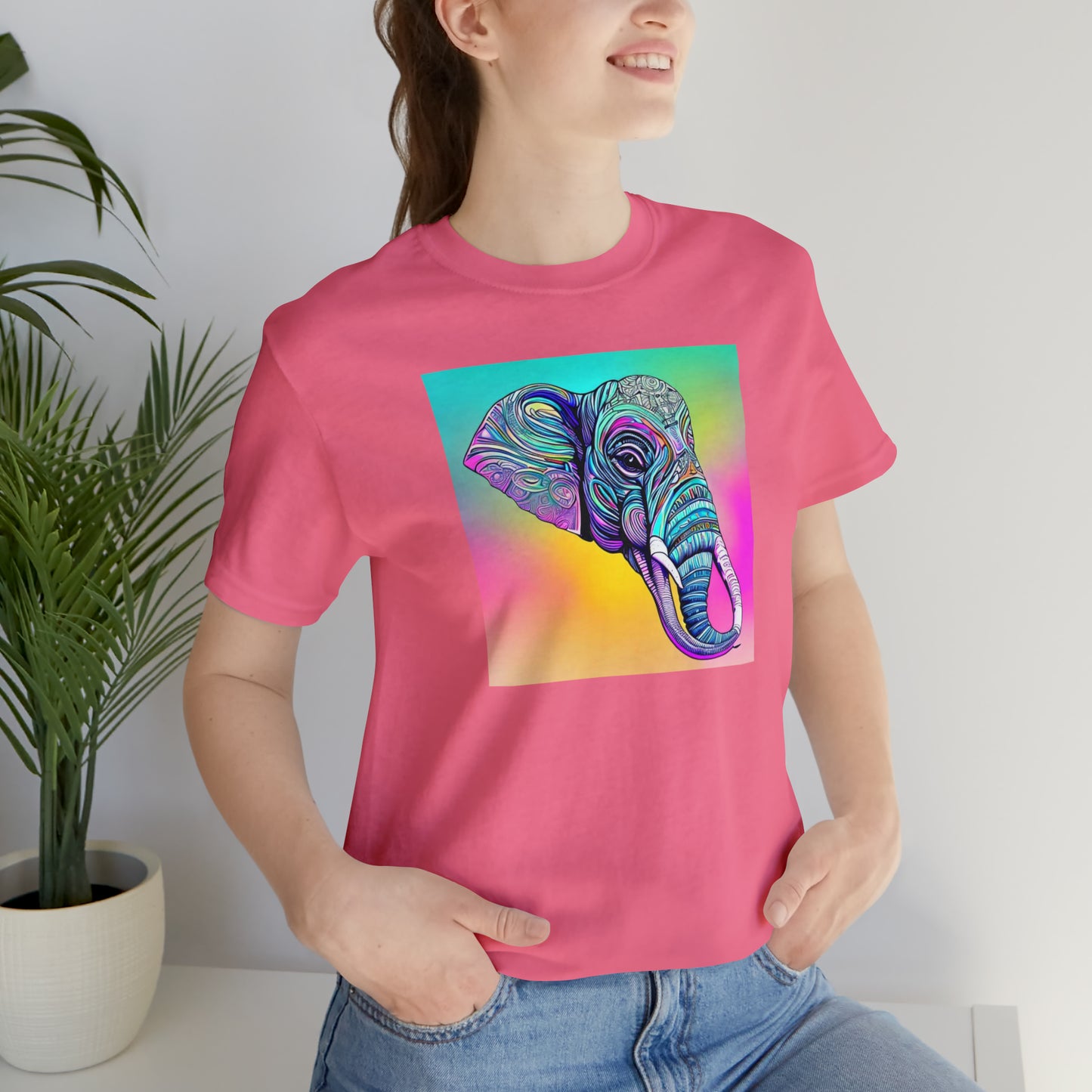 Hypnotic Elephant Head Tee