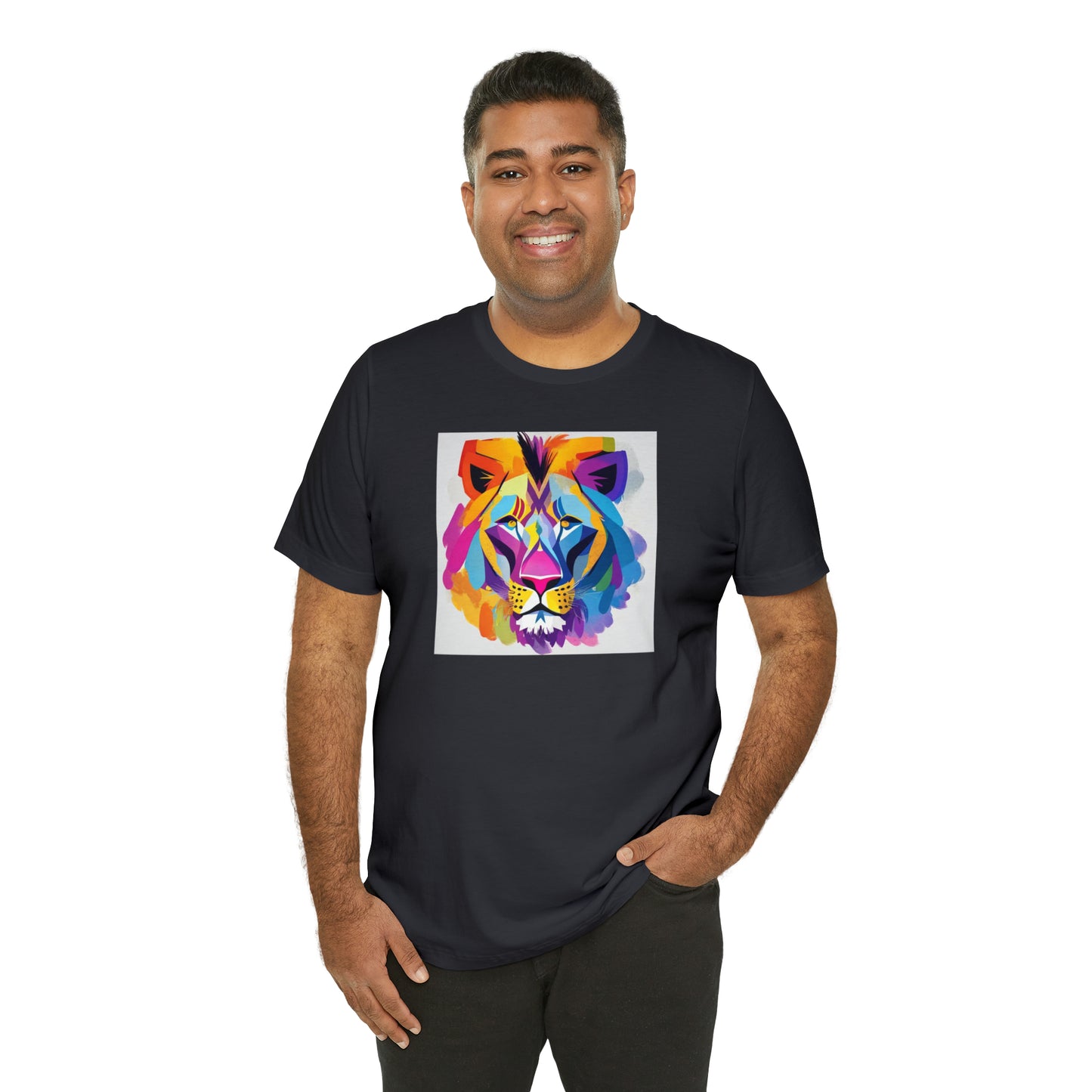Lion Color Block Tee