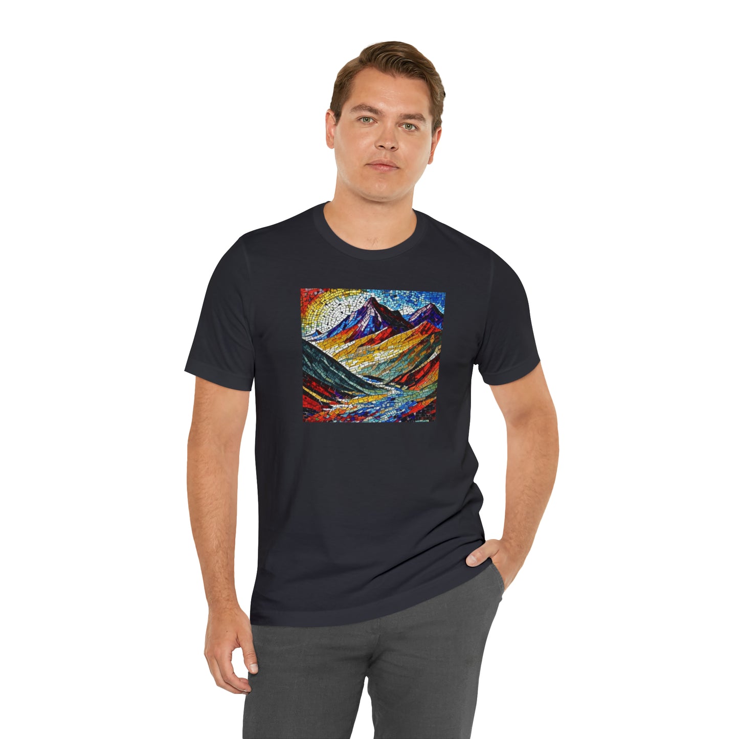 Mosaic Mountains Tee