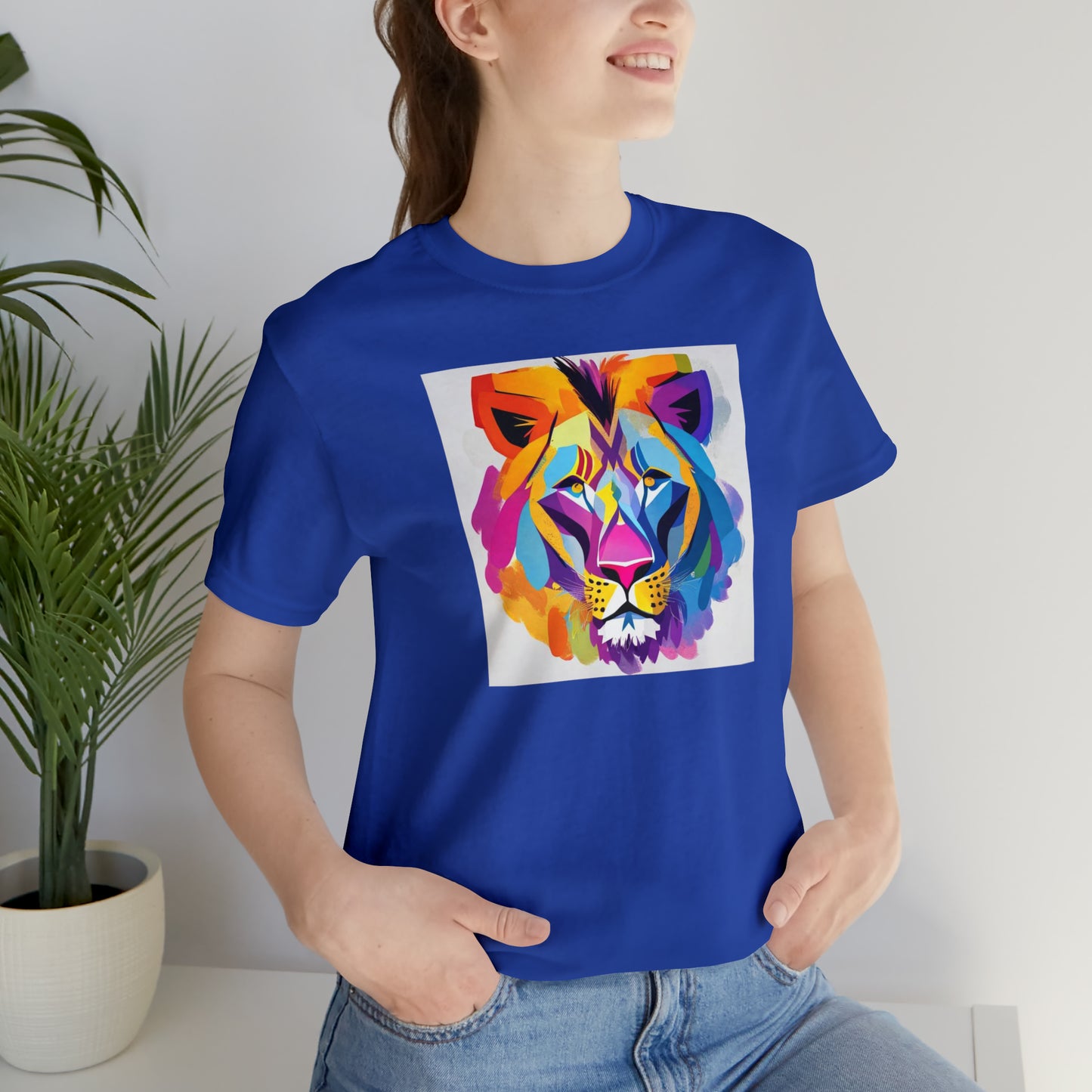 Lion Color Block Tee