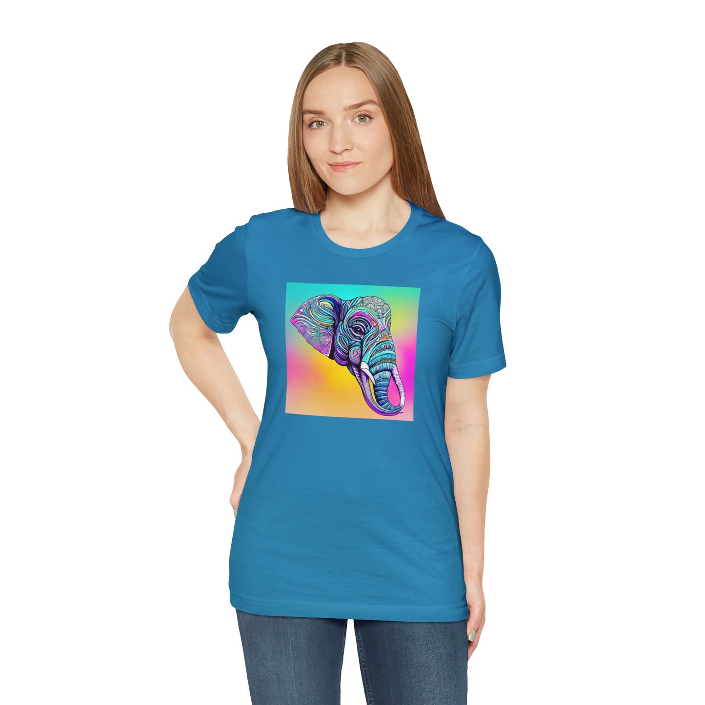 Hypnotic Elephant Head Tee