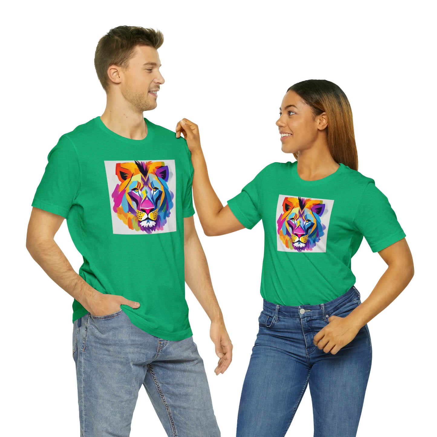Lion Color Block Tee