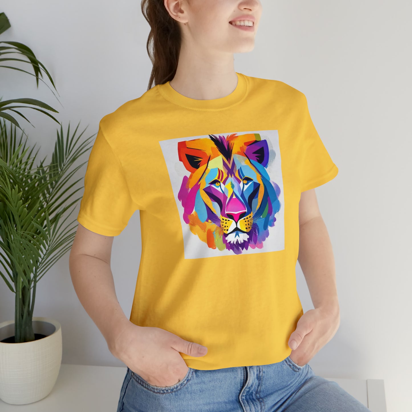 Lion Color Block Tee