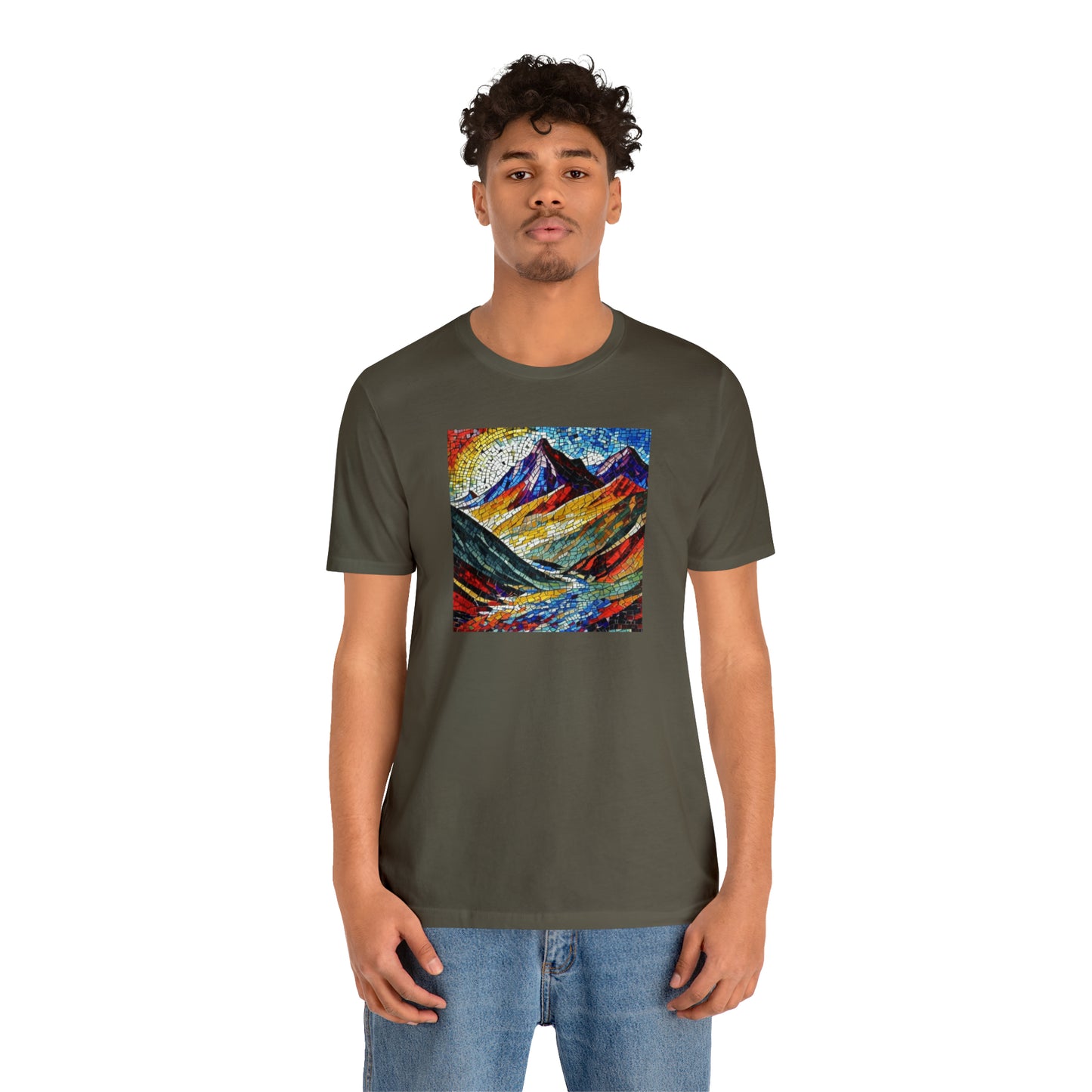 Mosaic Mountains Tee