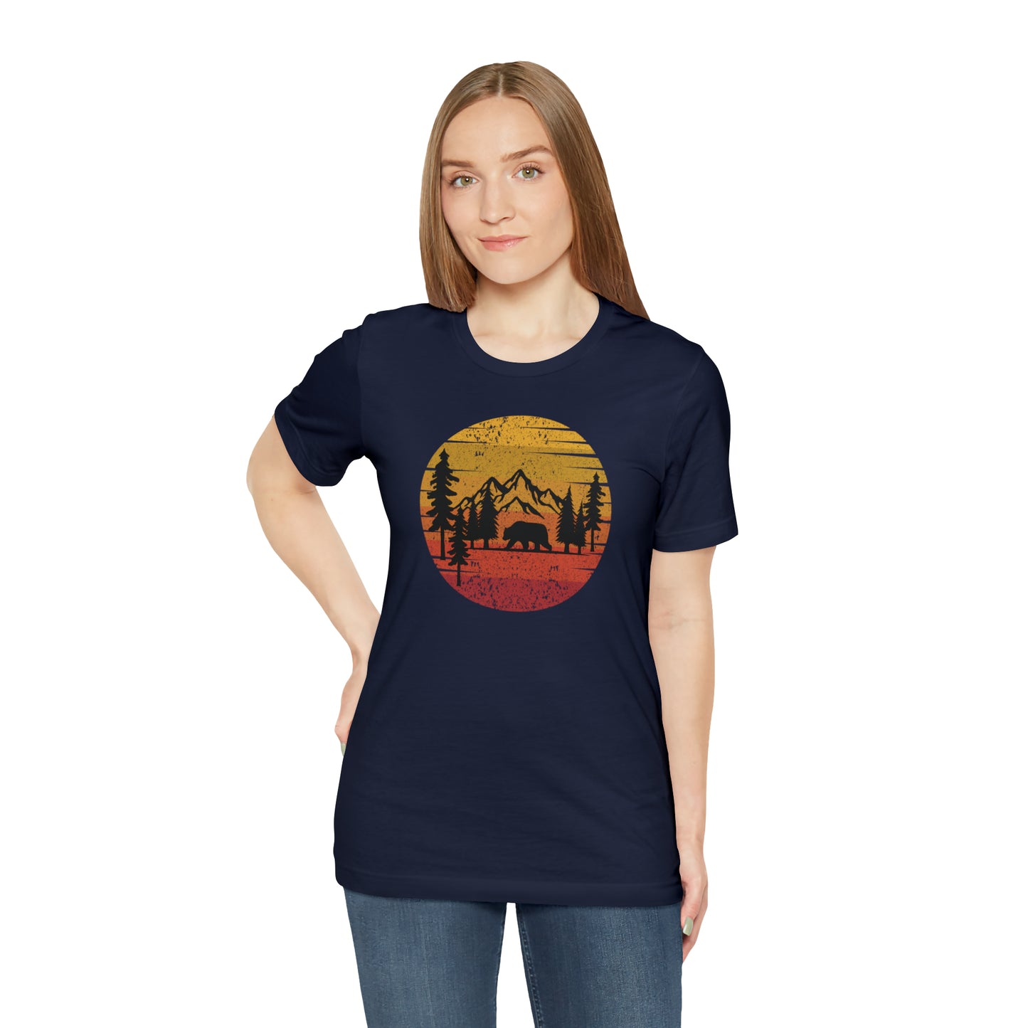 Sunset Bear Tee