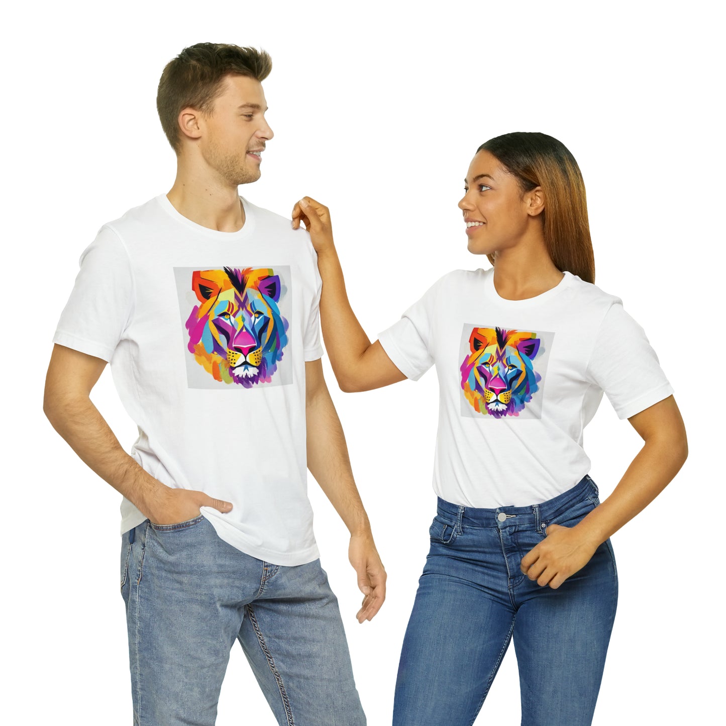 Lion Color Block Tee