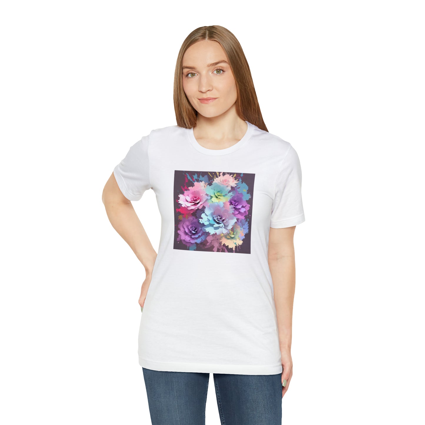 Watercolor Flowers Tee