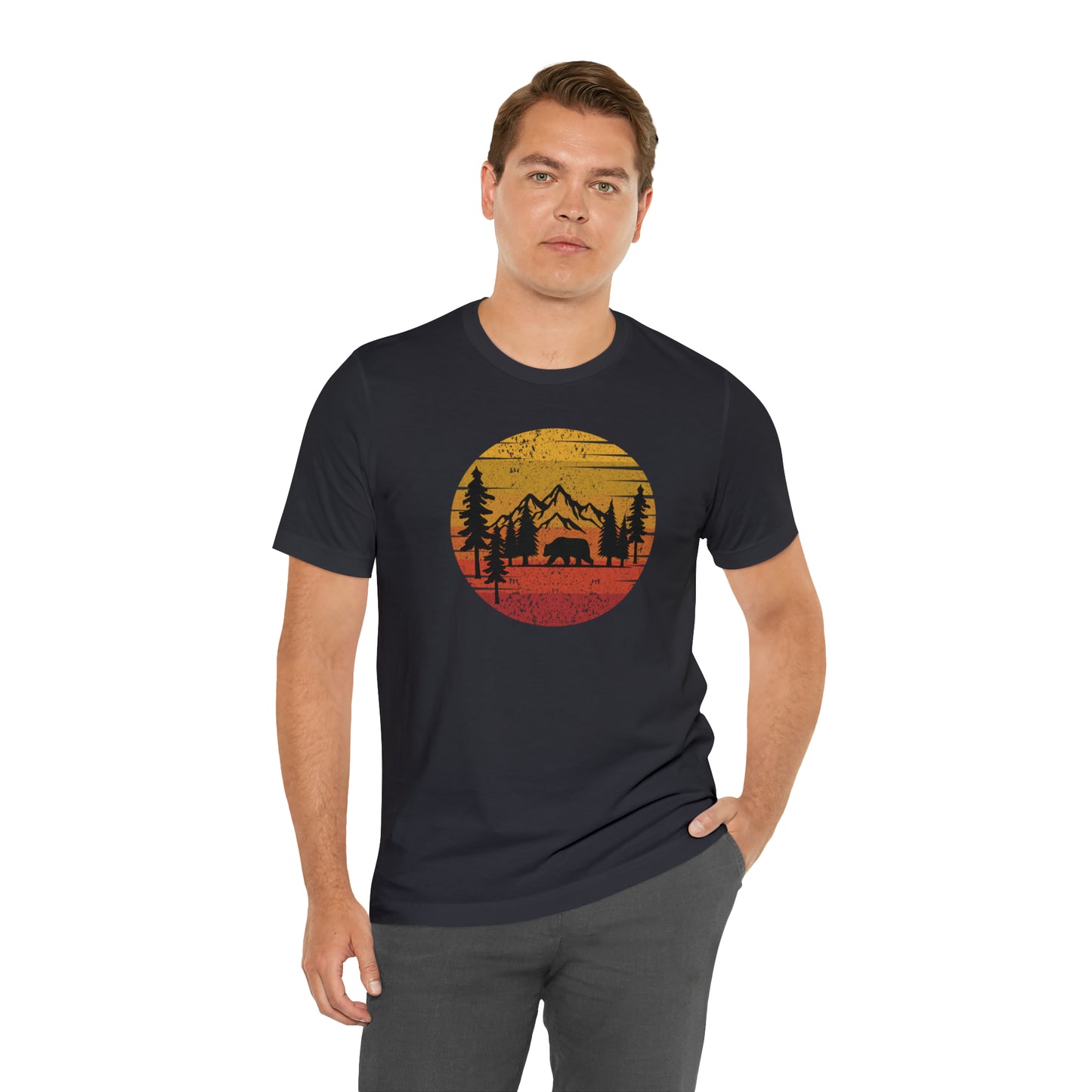 Sunset Bear Tee