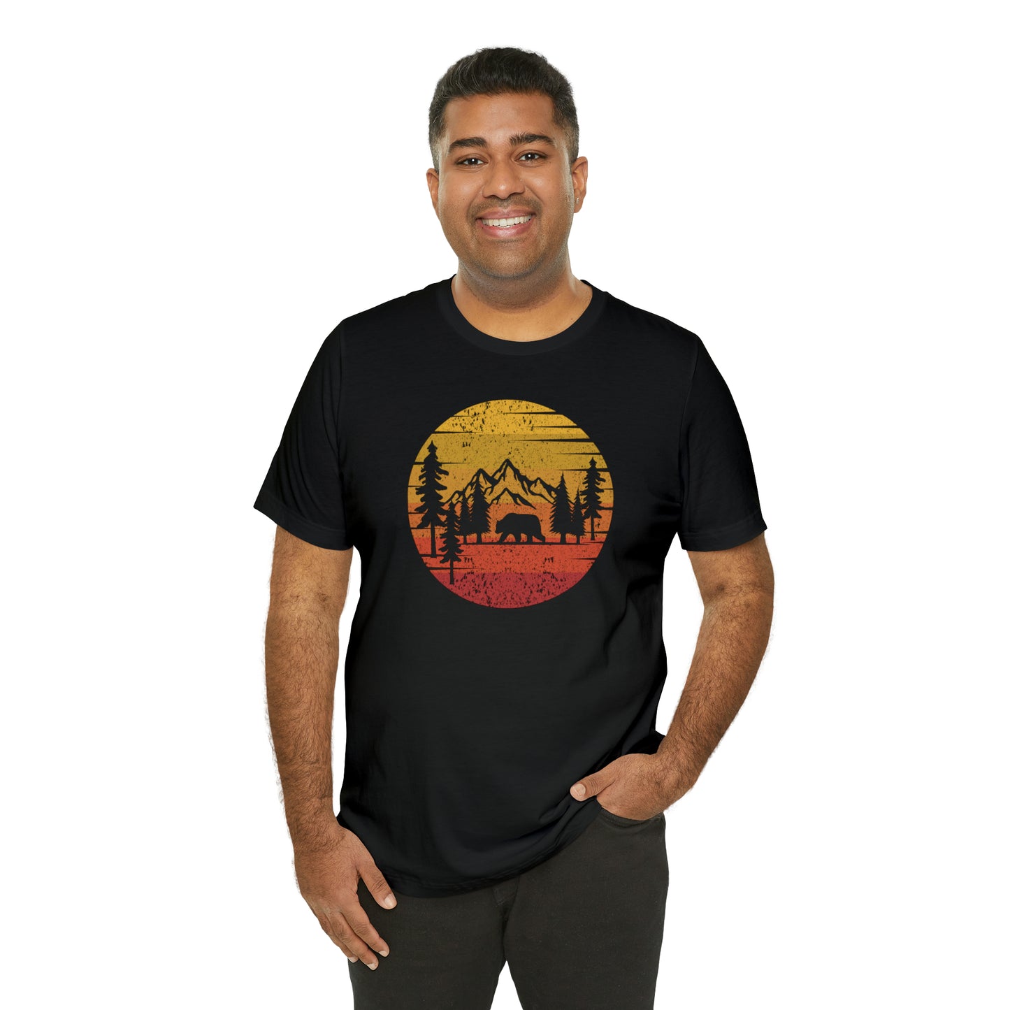 Sunset Bear Tee