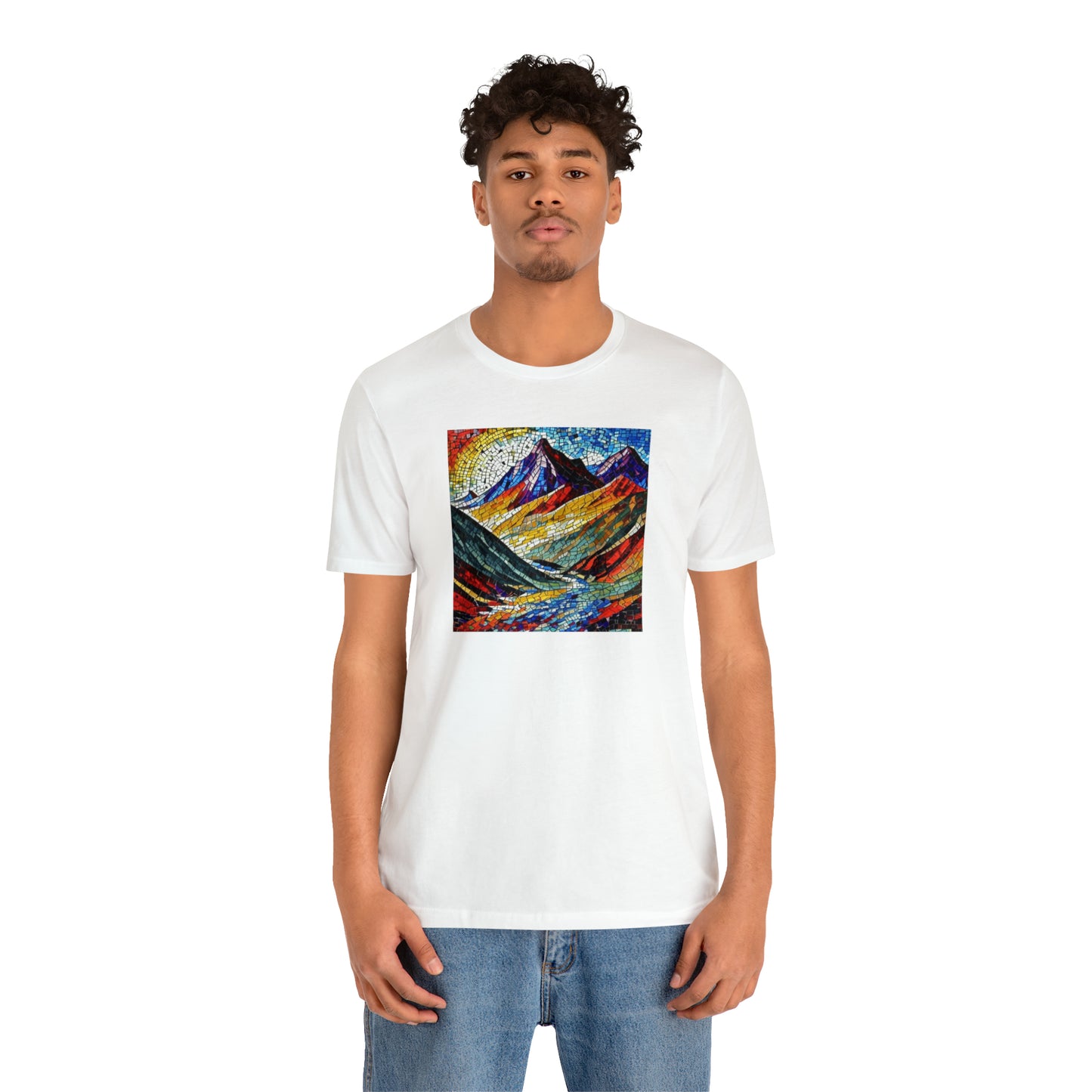 Mosaic Mountains Tee