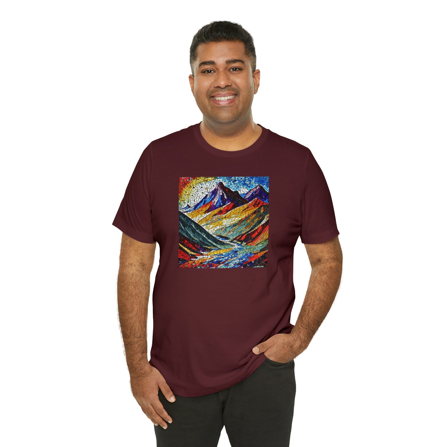 Mosaic Mountains Tee