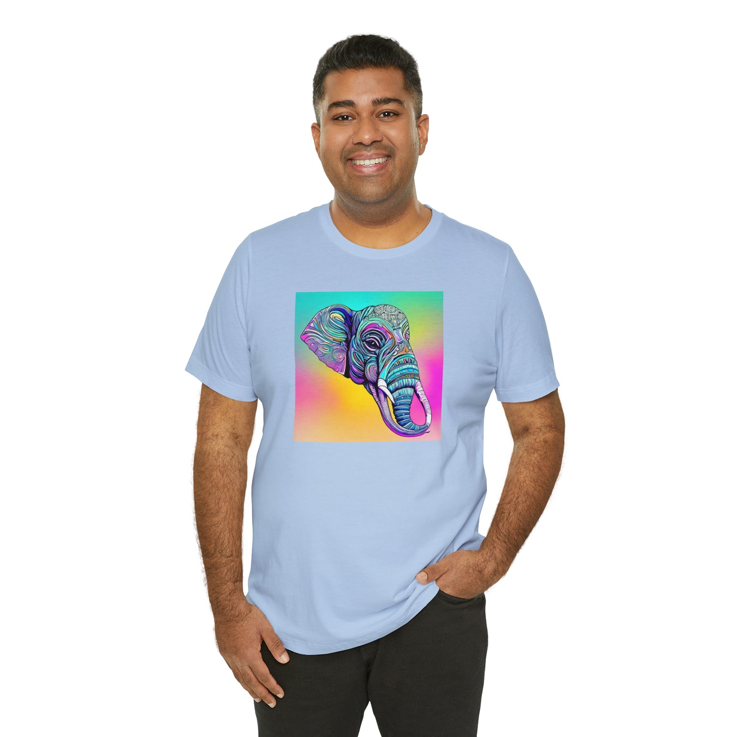 Hypnotic Elephant Head Tee